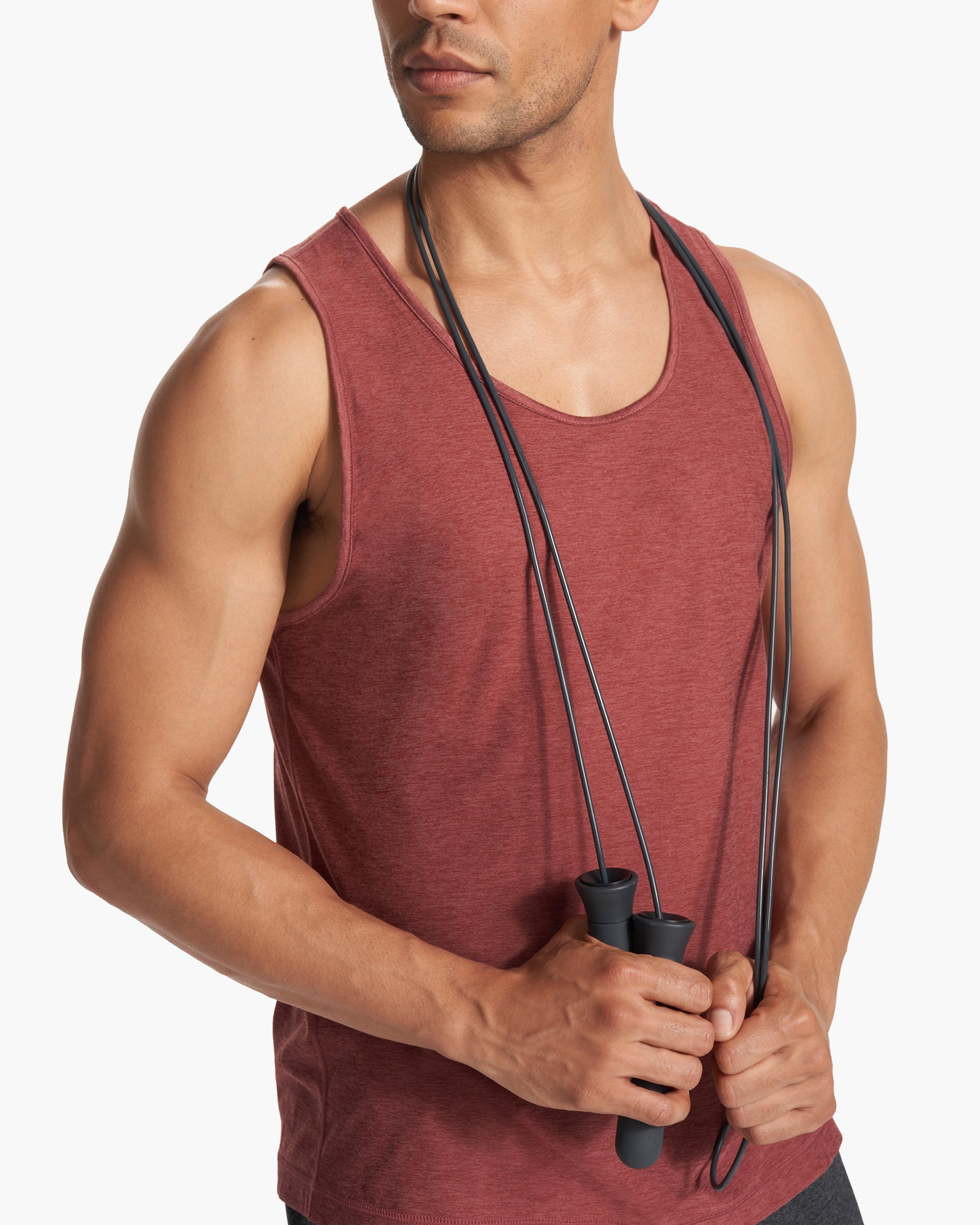 Strato Tech Tank | Earth Red Heather