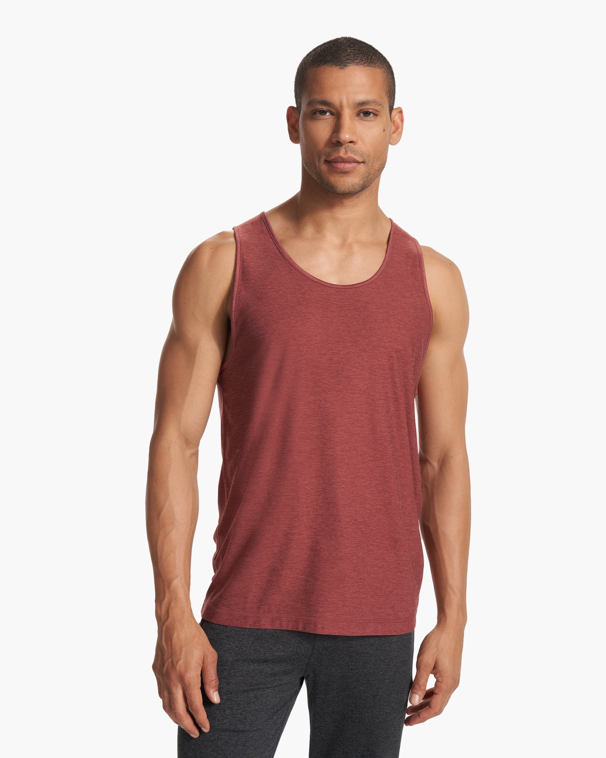 Strato Tech Tank | Earth Red Heather