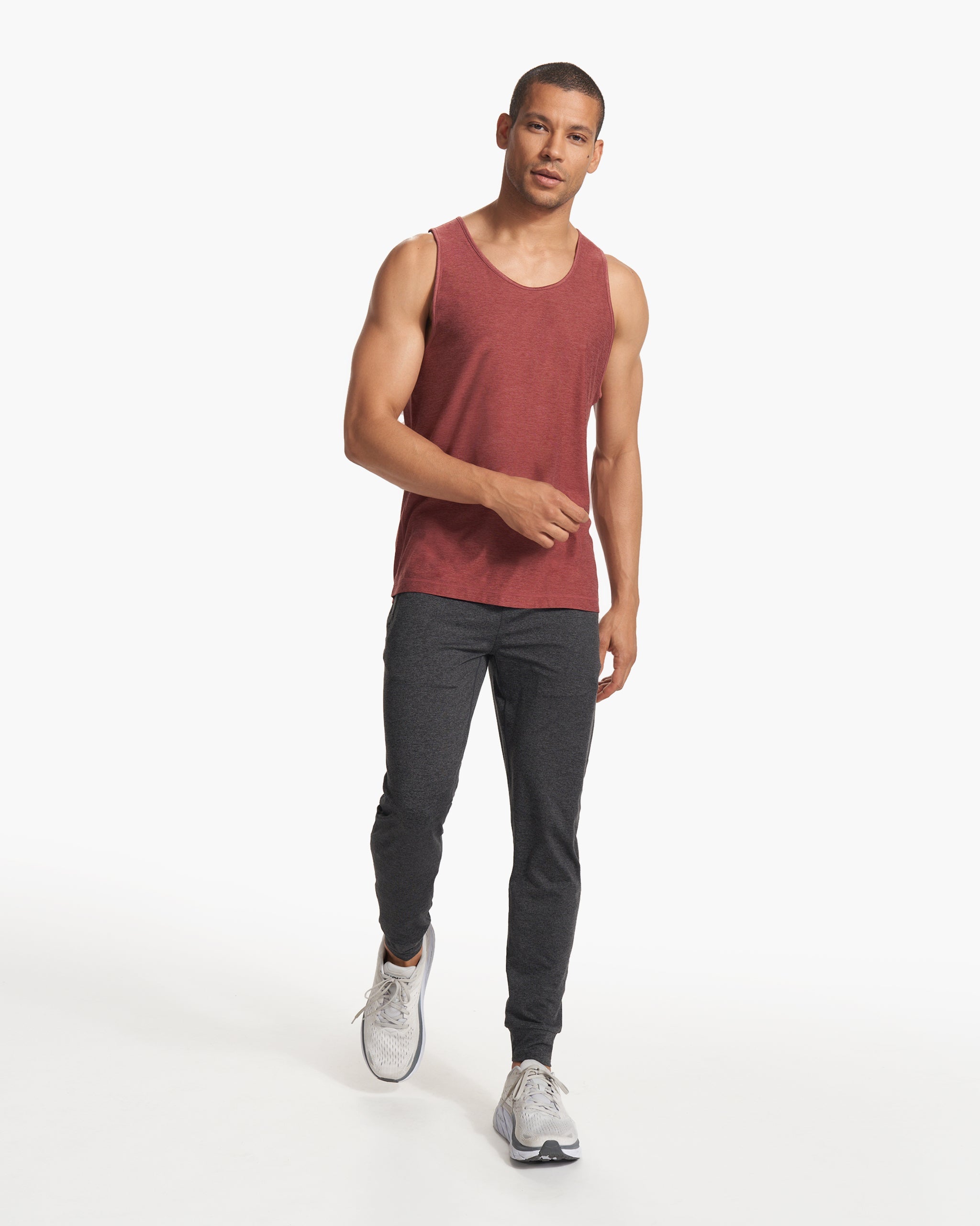 Strato Tech Tank | Earth Red Heather