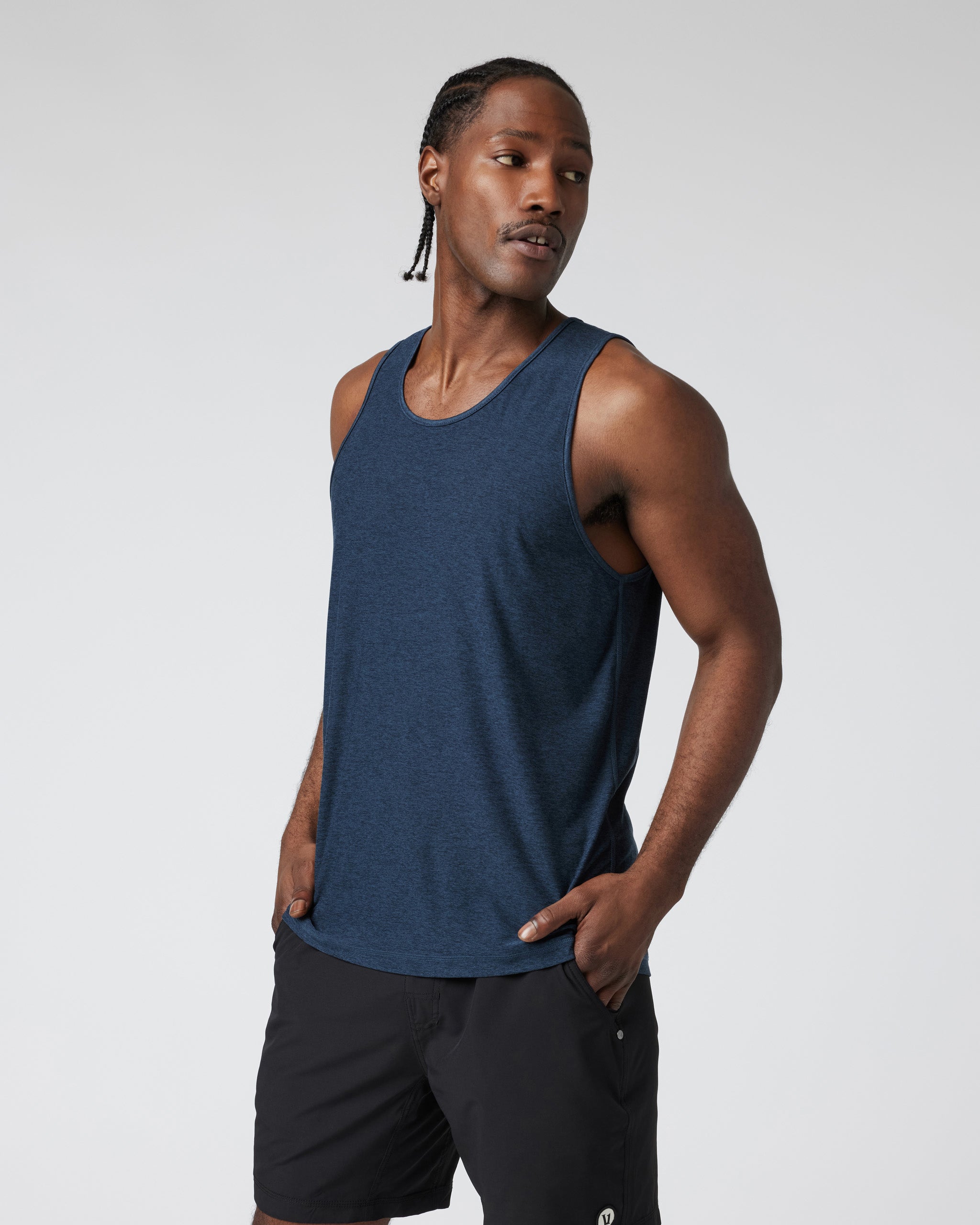 Strato Tech Tank | Navy Heather