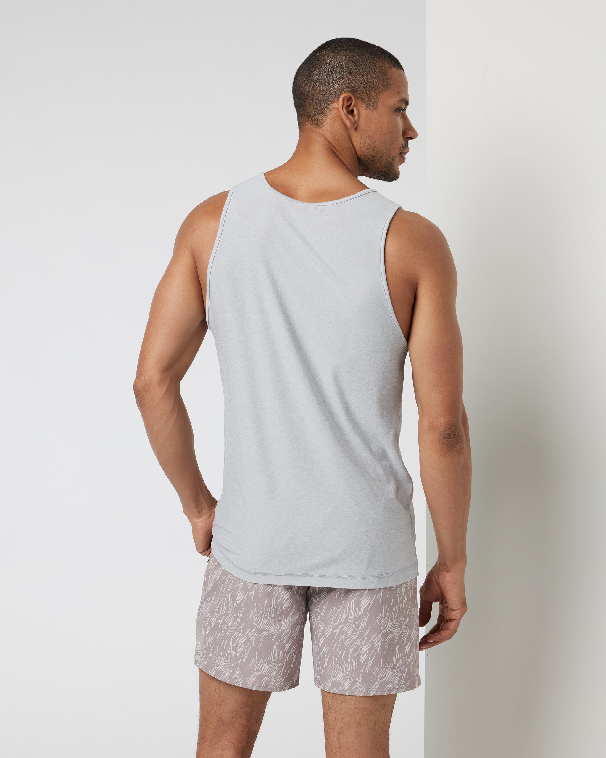 Strato Tech Tank | Platinum Heather
