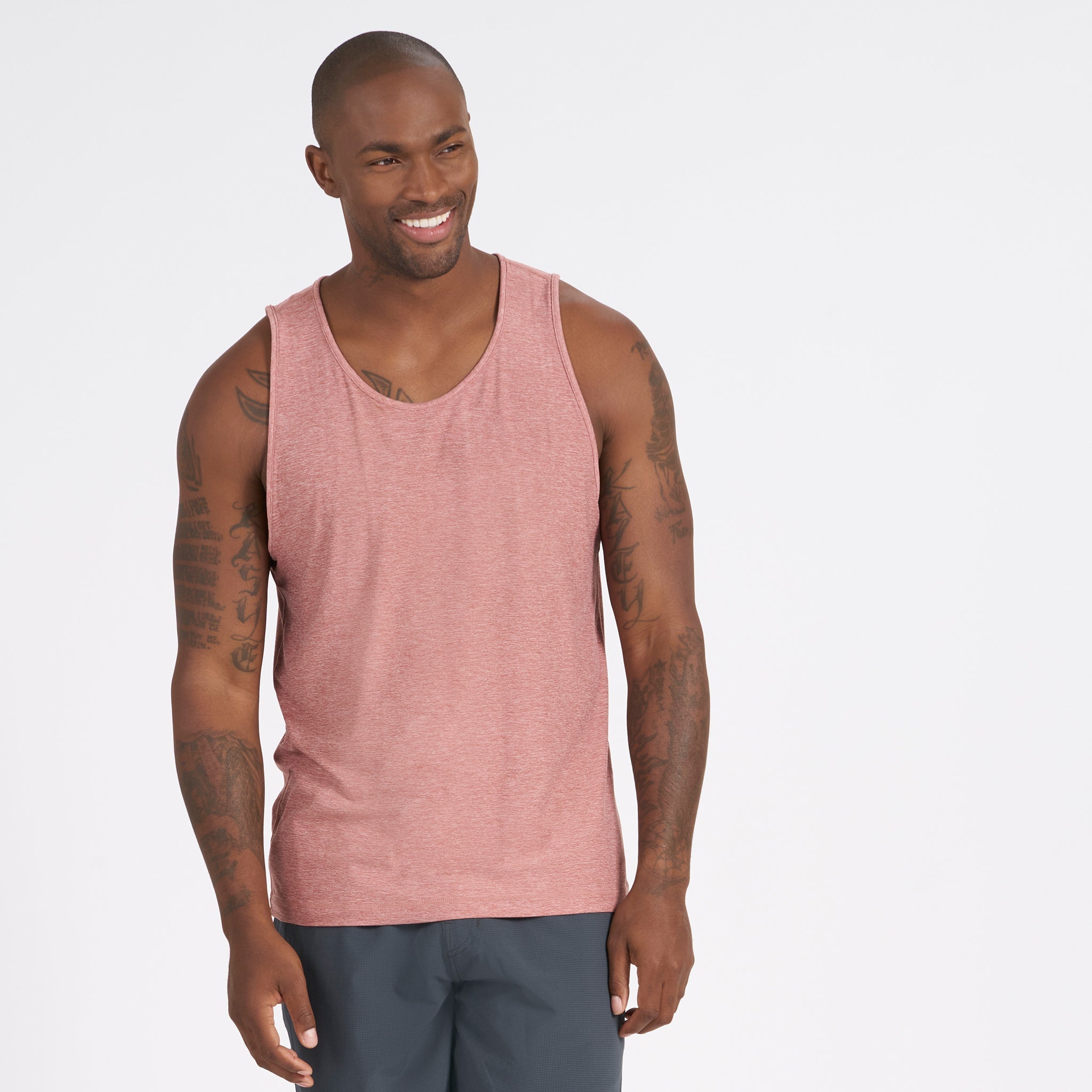 Strato Tech Tank | Redwood Heather