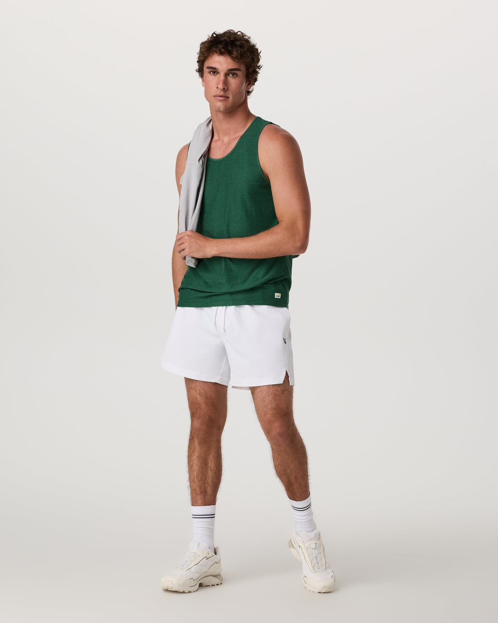 Strato Tech Tank | Viridian Heather
