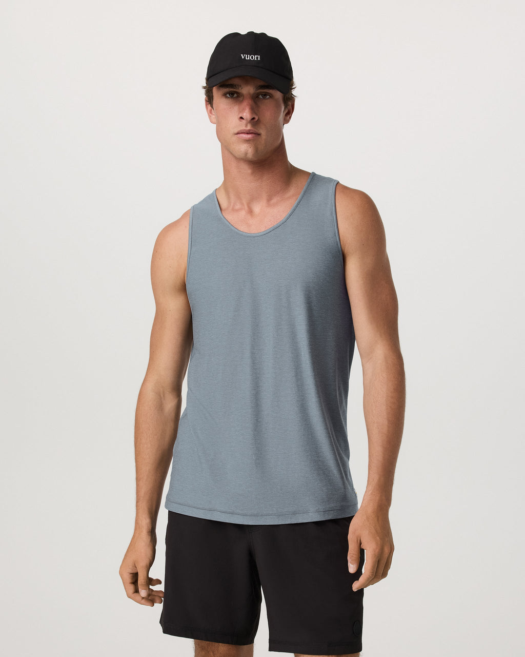 Strato Tech Tank | Dusty Blue Heather