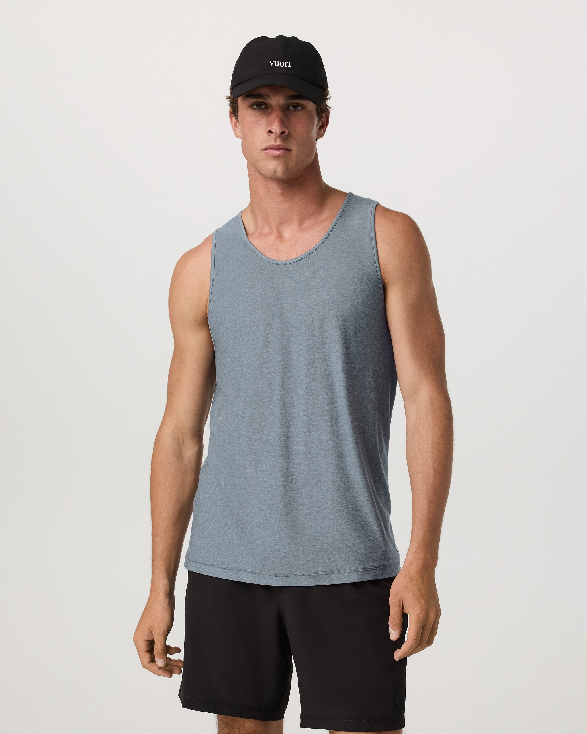 Strato Tech Tank | Dusty Blue Heather