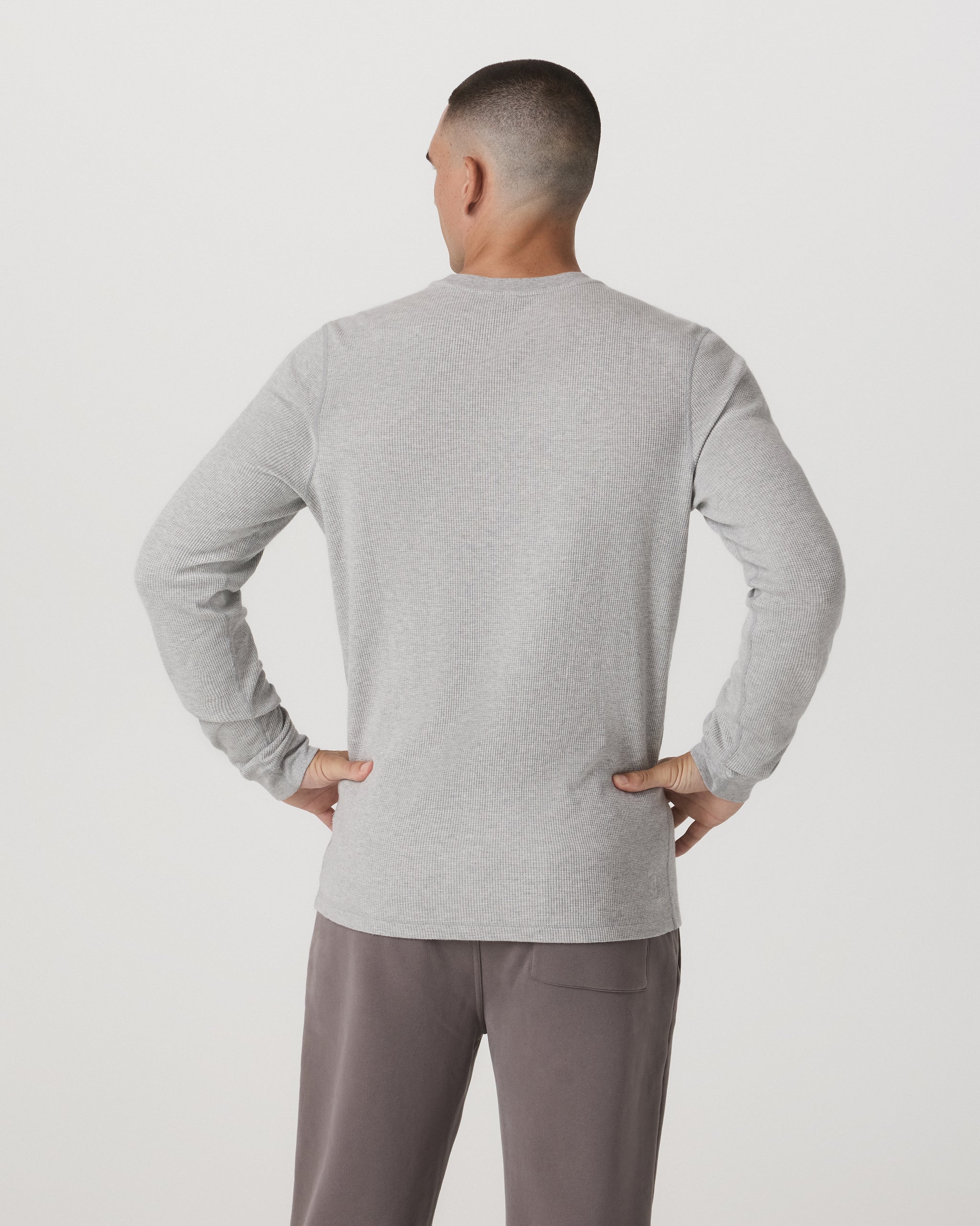Waffle Crew | Light Heather Grey