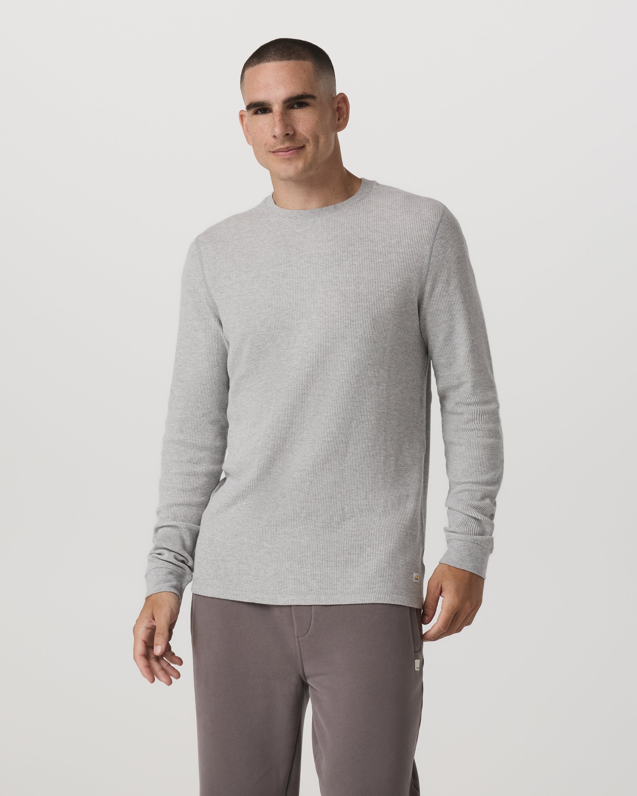 Waffle Crew | Light Heather Grey