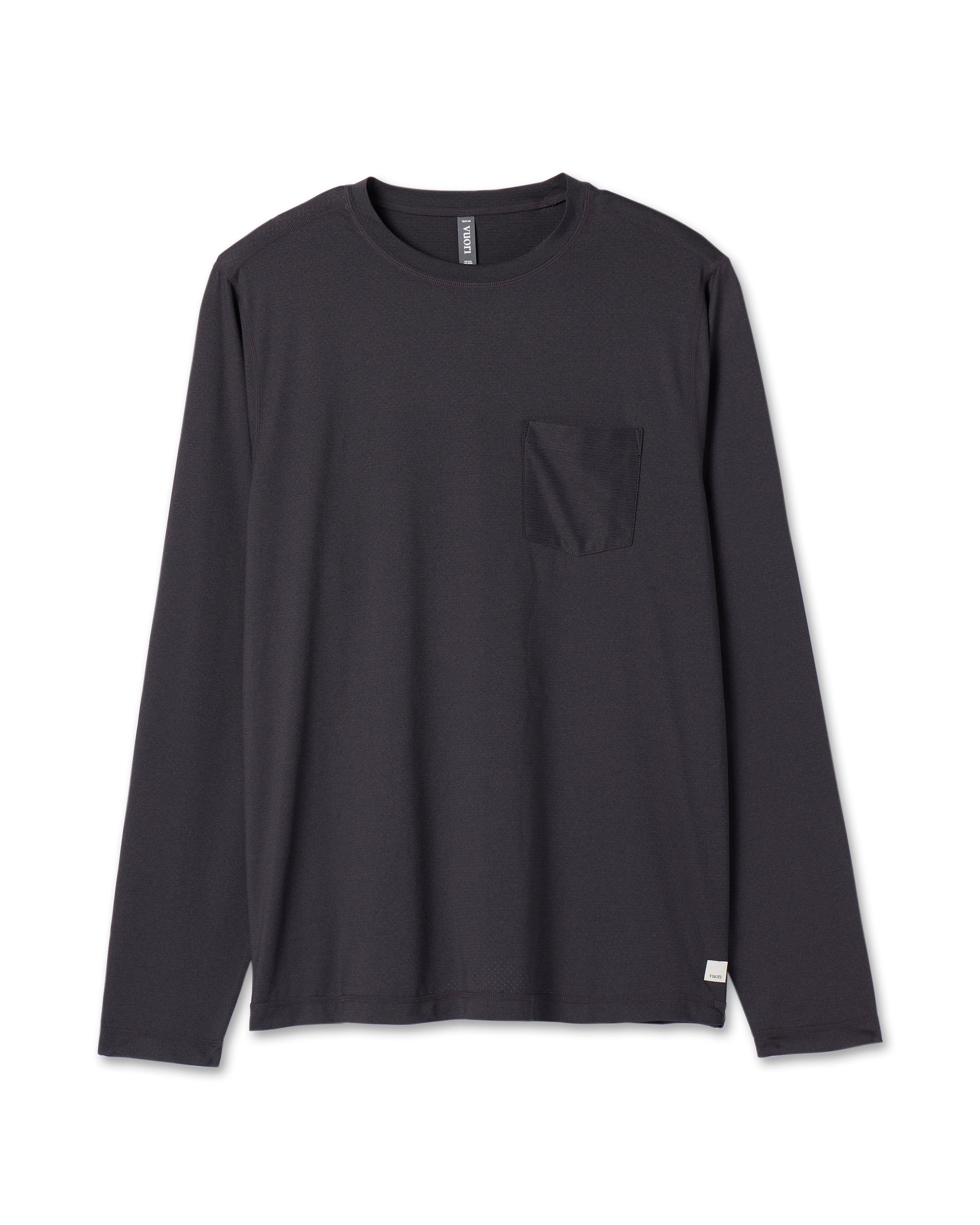 Long-Sleeve Tradewind Performance Tee | Black Heather