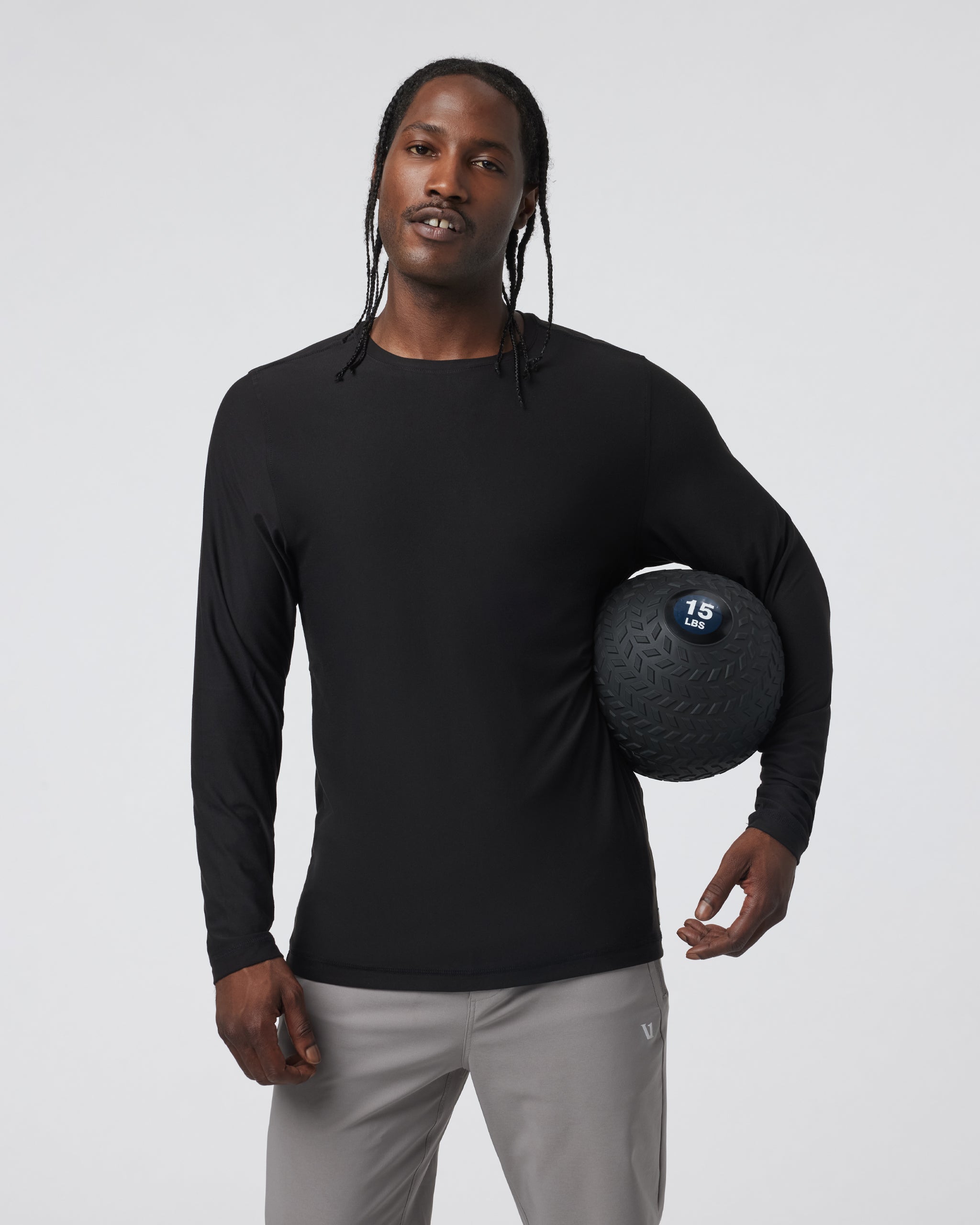 Long Sleeve Strato Tech Tee | Black