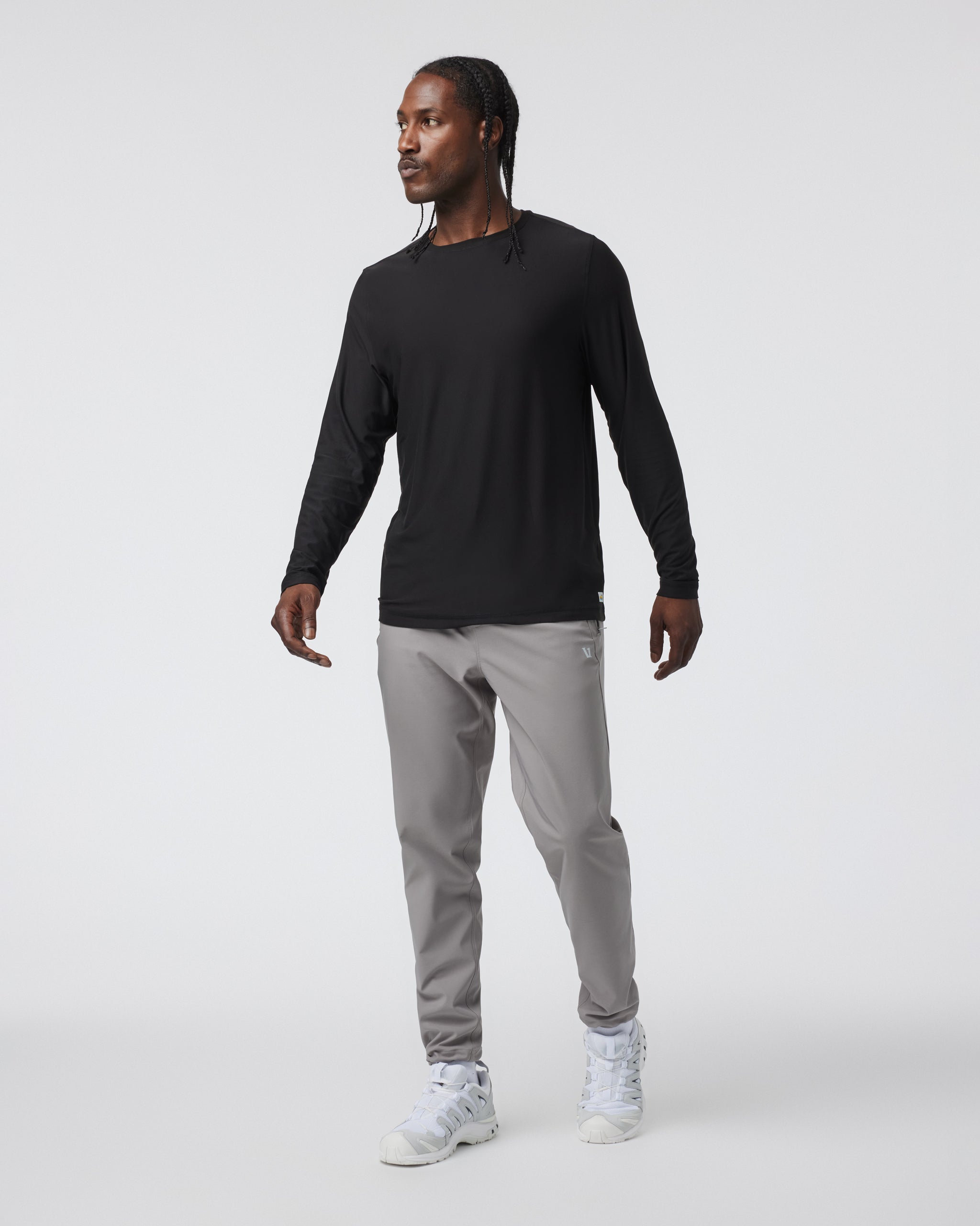 Long Sleeve Strato Tech Tee | Black