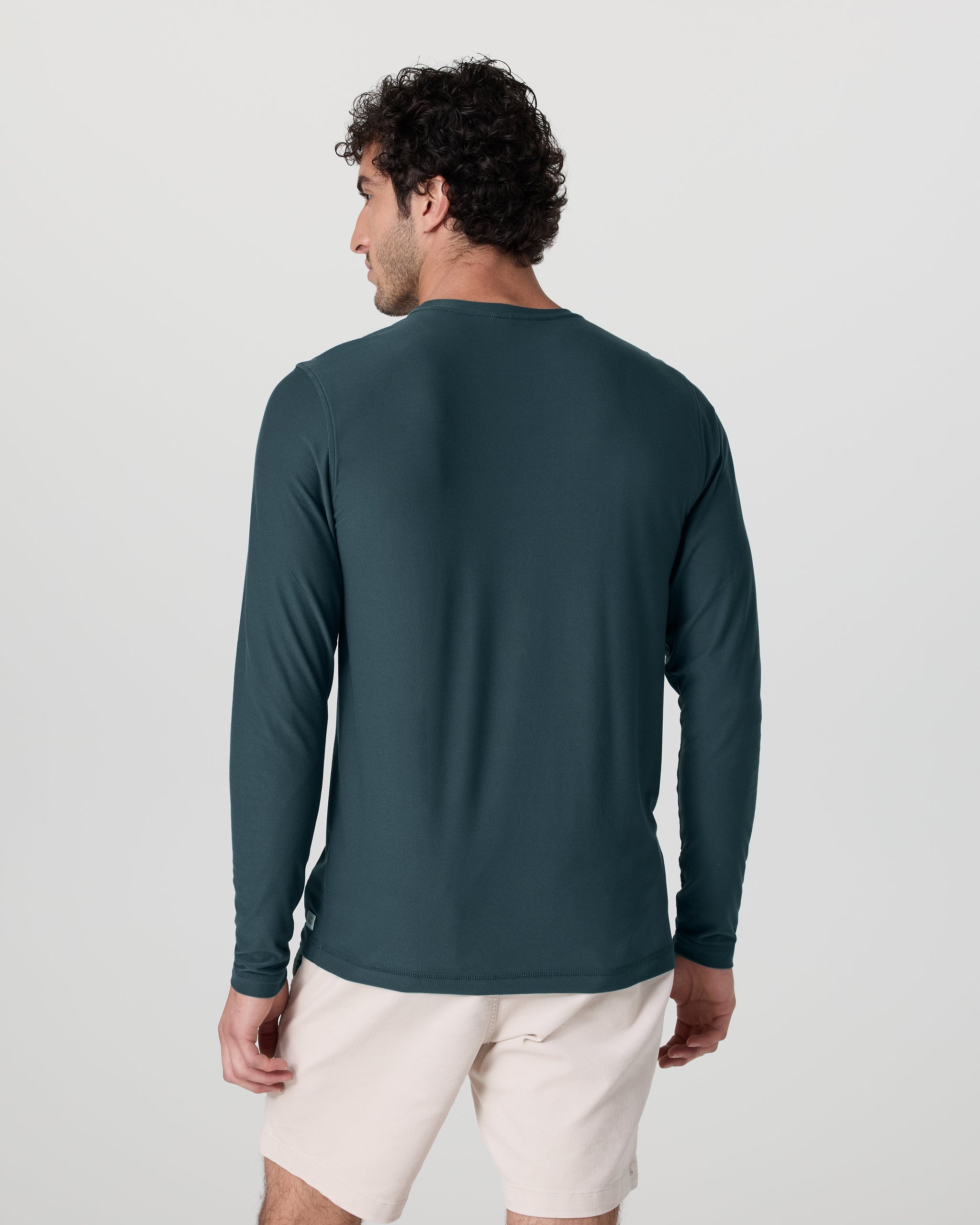 Long Sleeve Strato Tech Tee | Deep Sea