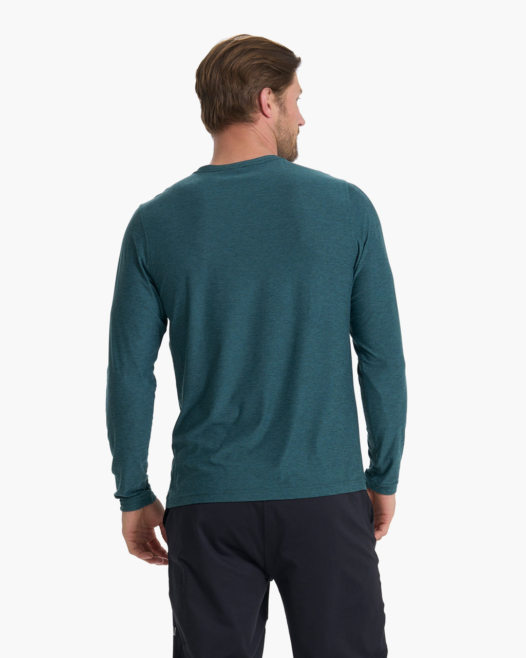 Long Sleeve Strato Tech Tee | Beryl Heather