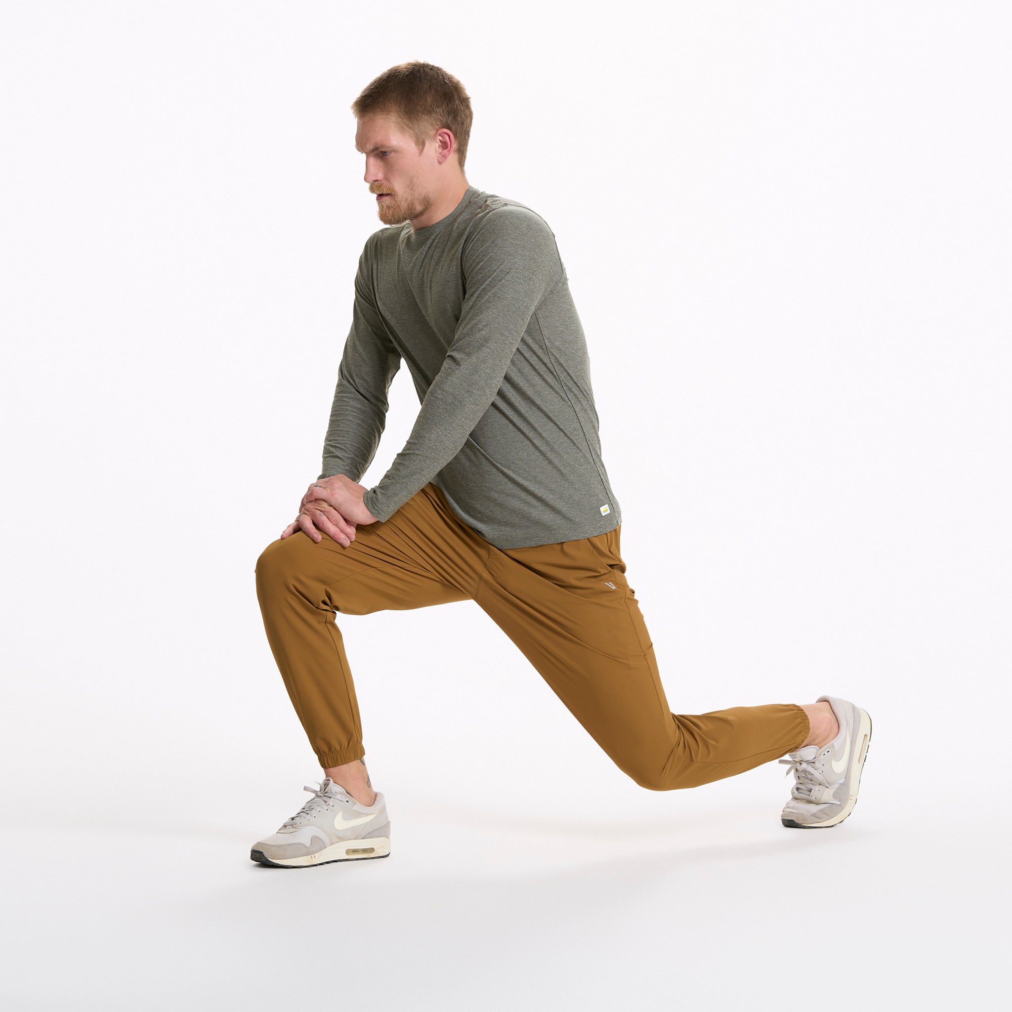 Long-Sleeve Strato Tech Tee | Dusty Pine Heather