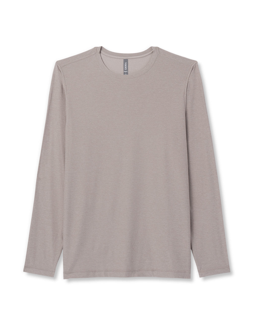 Long Sleeve Strato Tech Tee | Mocha Heather