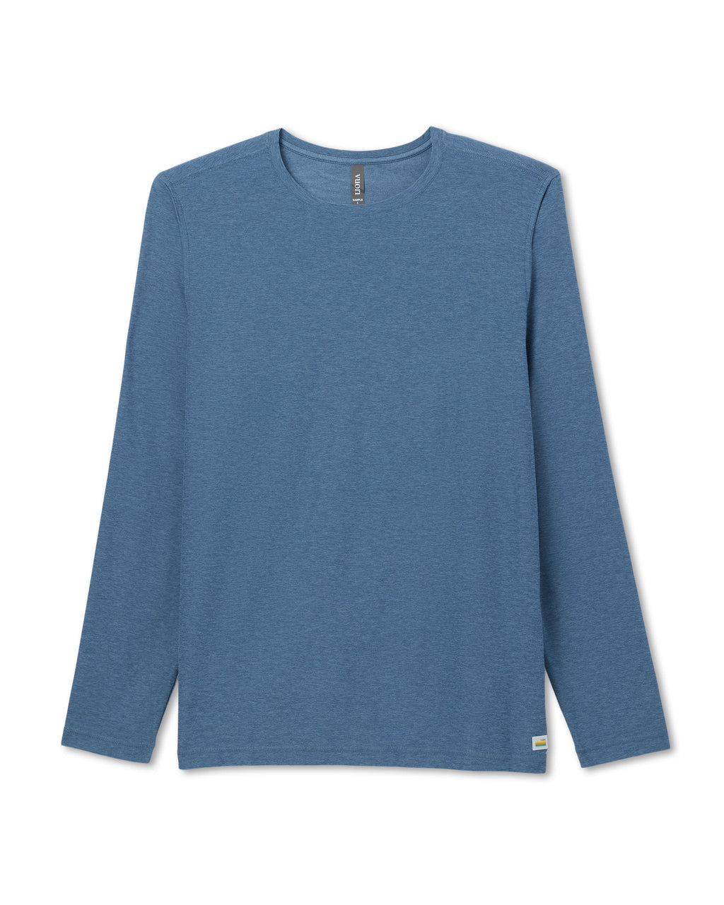 Long Sleeve Strato Tech Tee | Pool Blue Heather