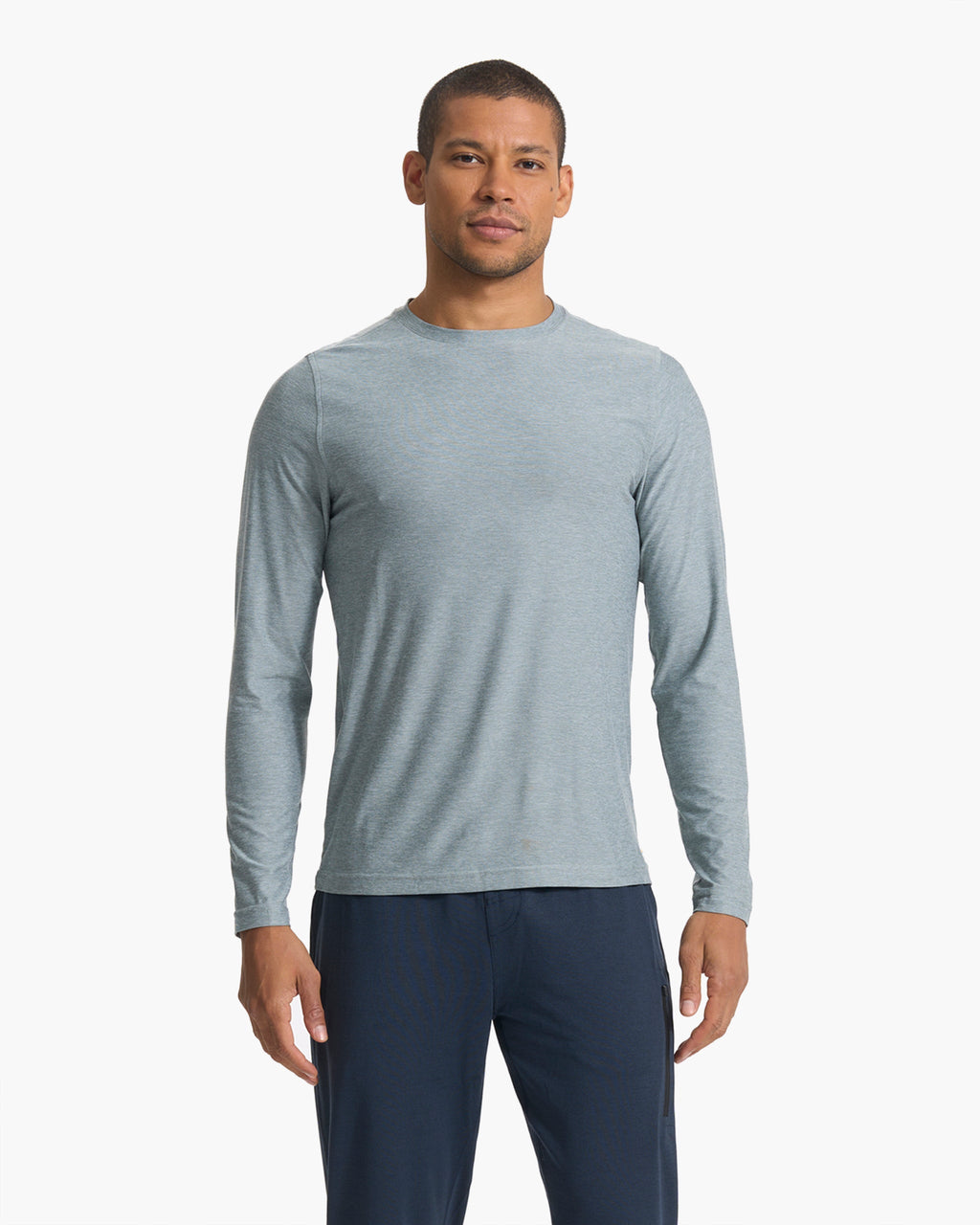 Long Sleeve Strato Tech Tee | Stormy Heather