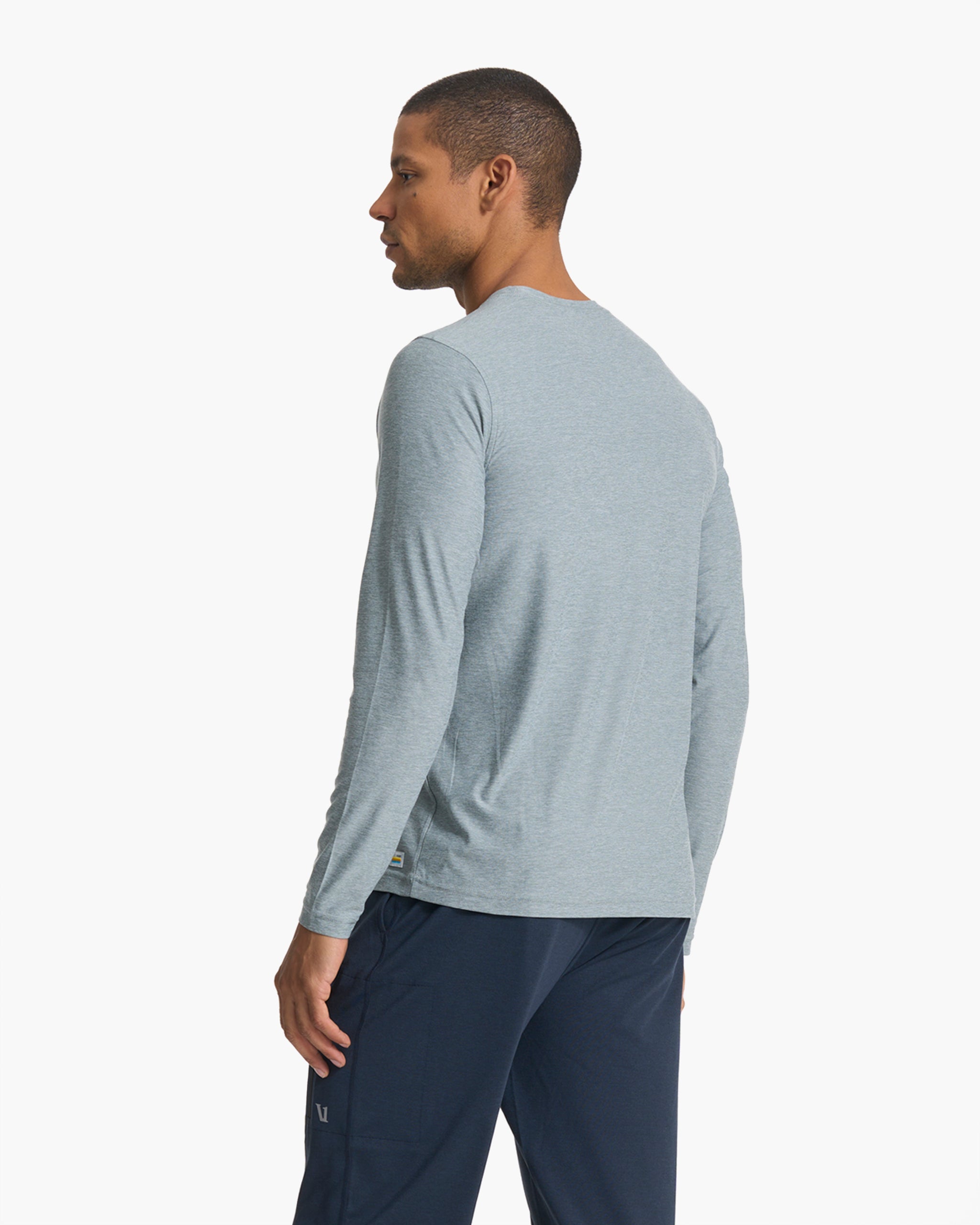 Long Sleeve Strato Tech Tee | Stormy Heather