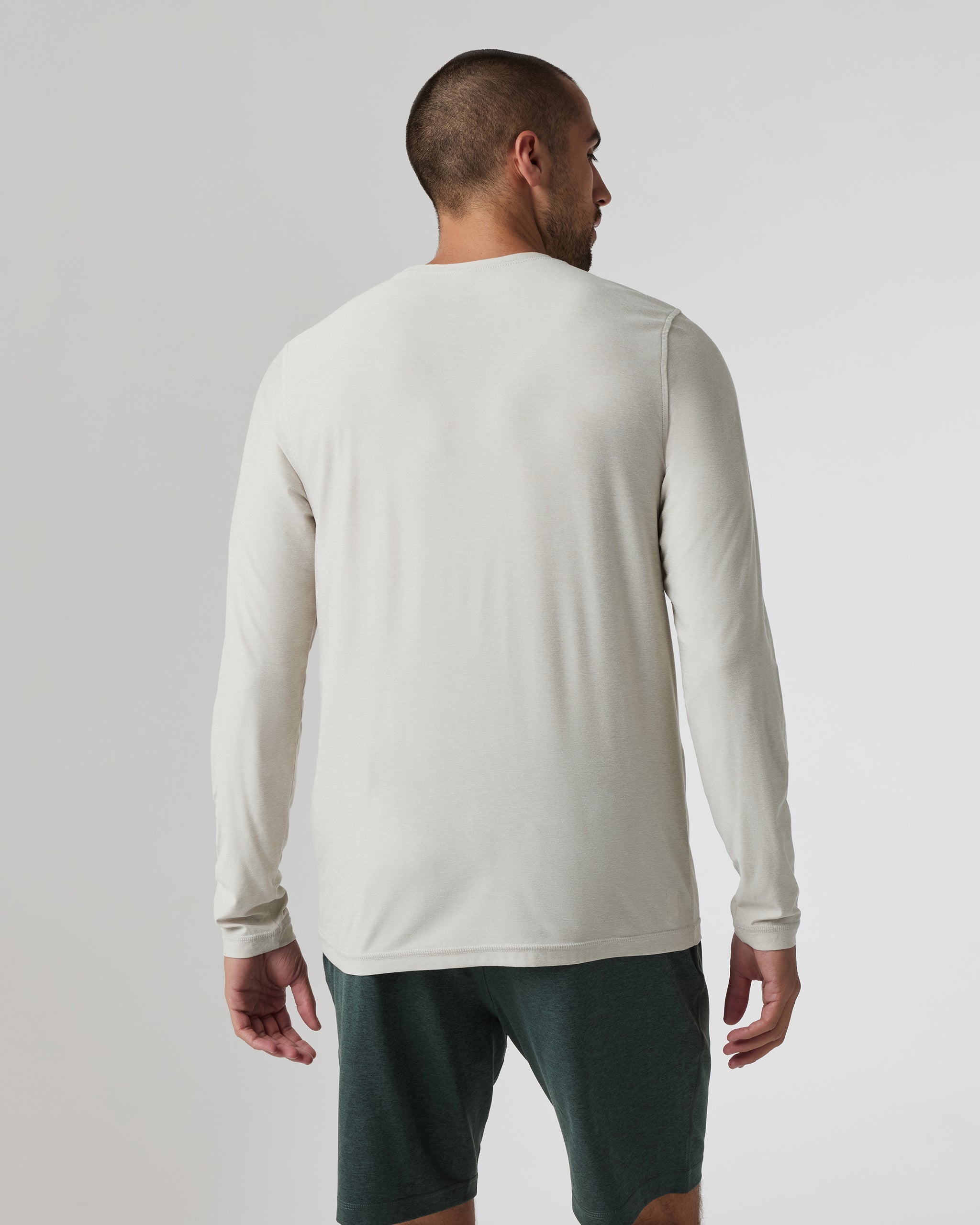 Long-Sleeve Strato Tech Tee | Salt Heather