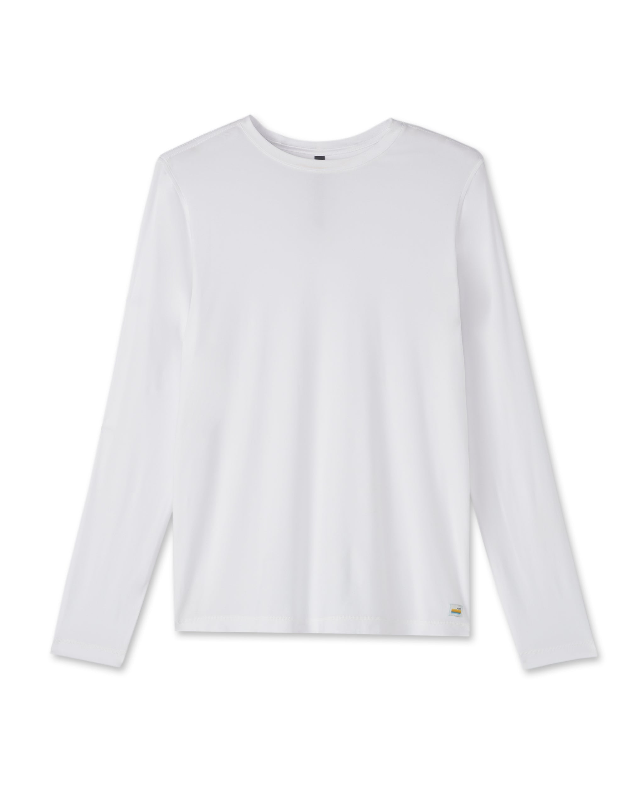Long Sleeve Strato Tech Tee | White