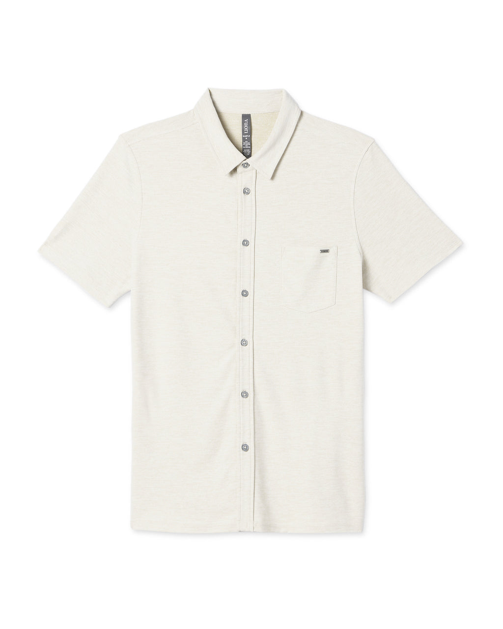 Short-Sleeve Ace Button Down | Cashew