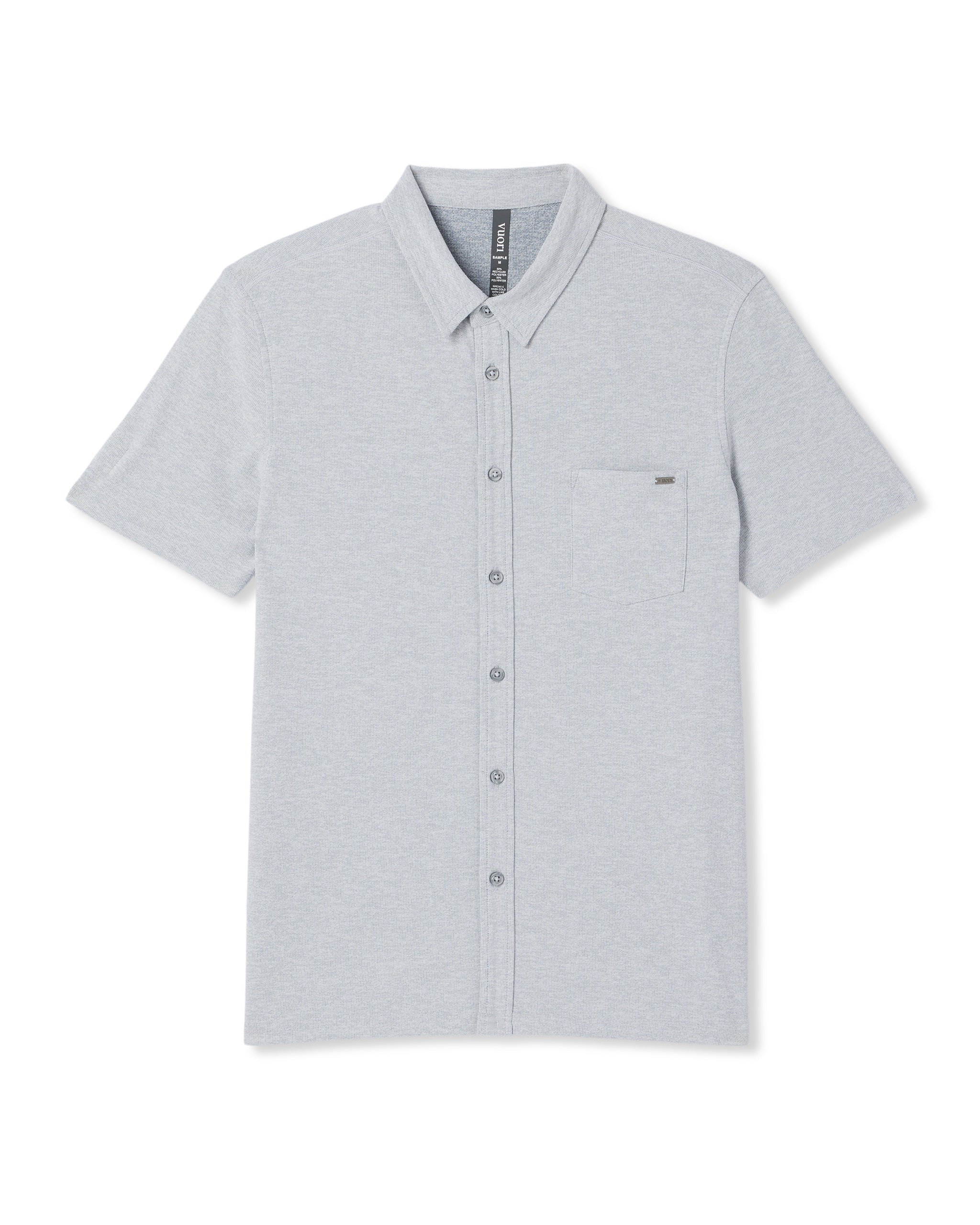 Short Sleeve Ace Button Down | Sea Glass
