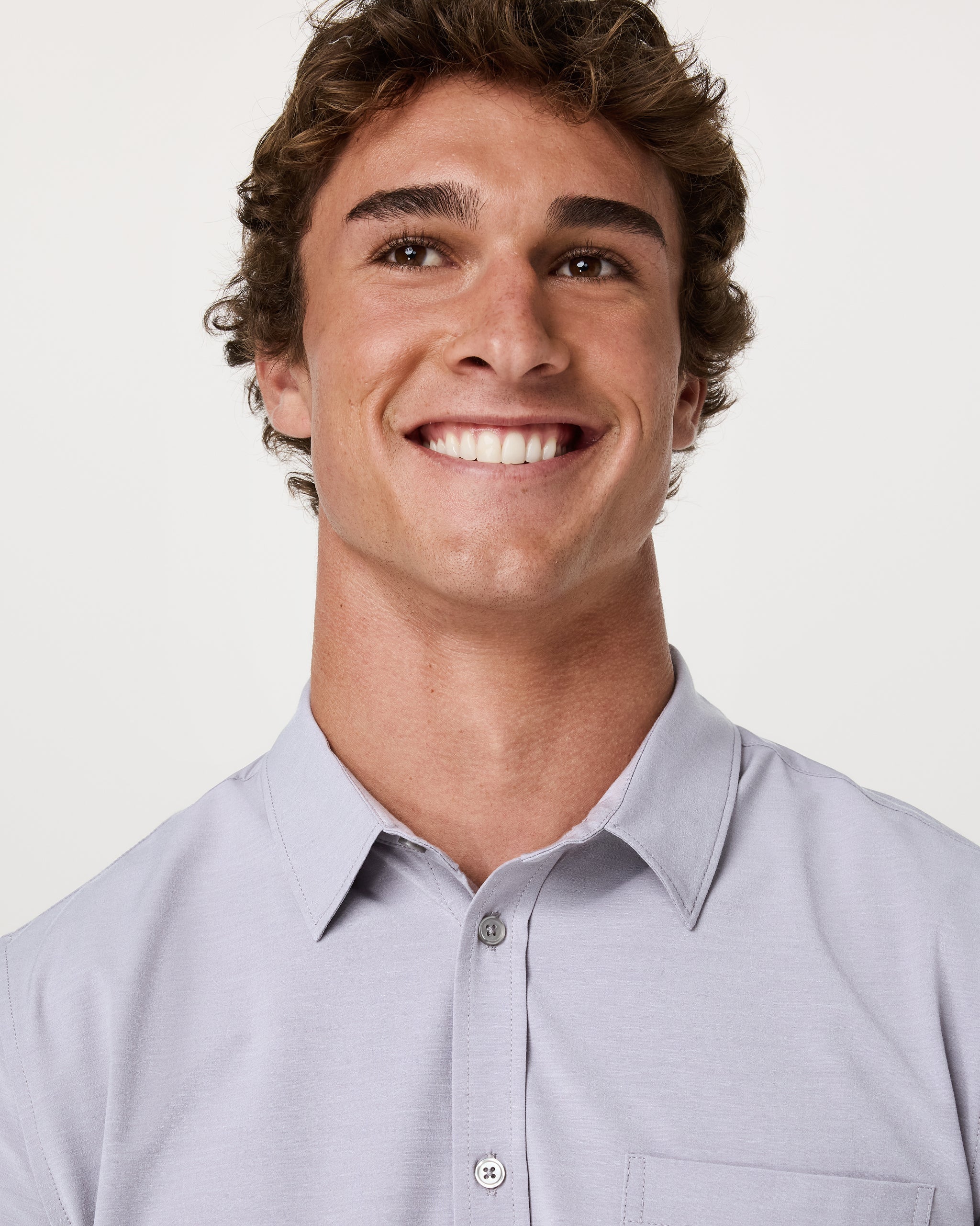 Short Sleeve Bridge Button Down | Cinder