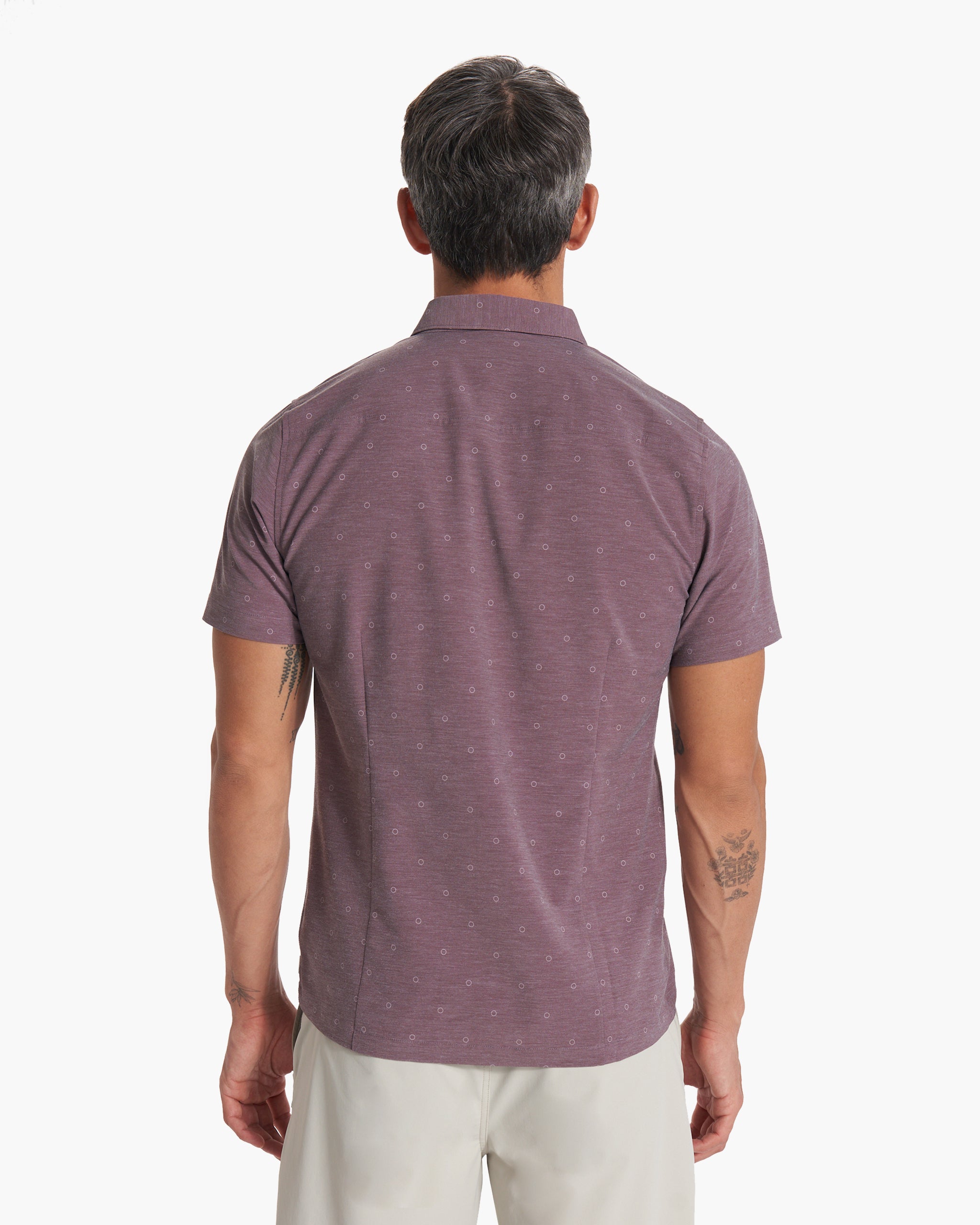Short Sleeve Bridge Button Down | Hazel Dot