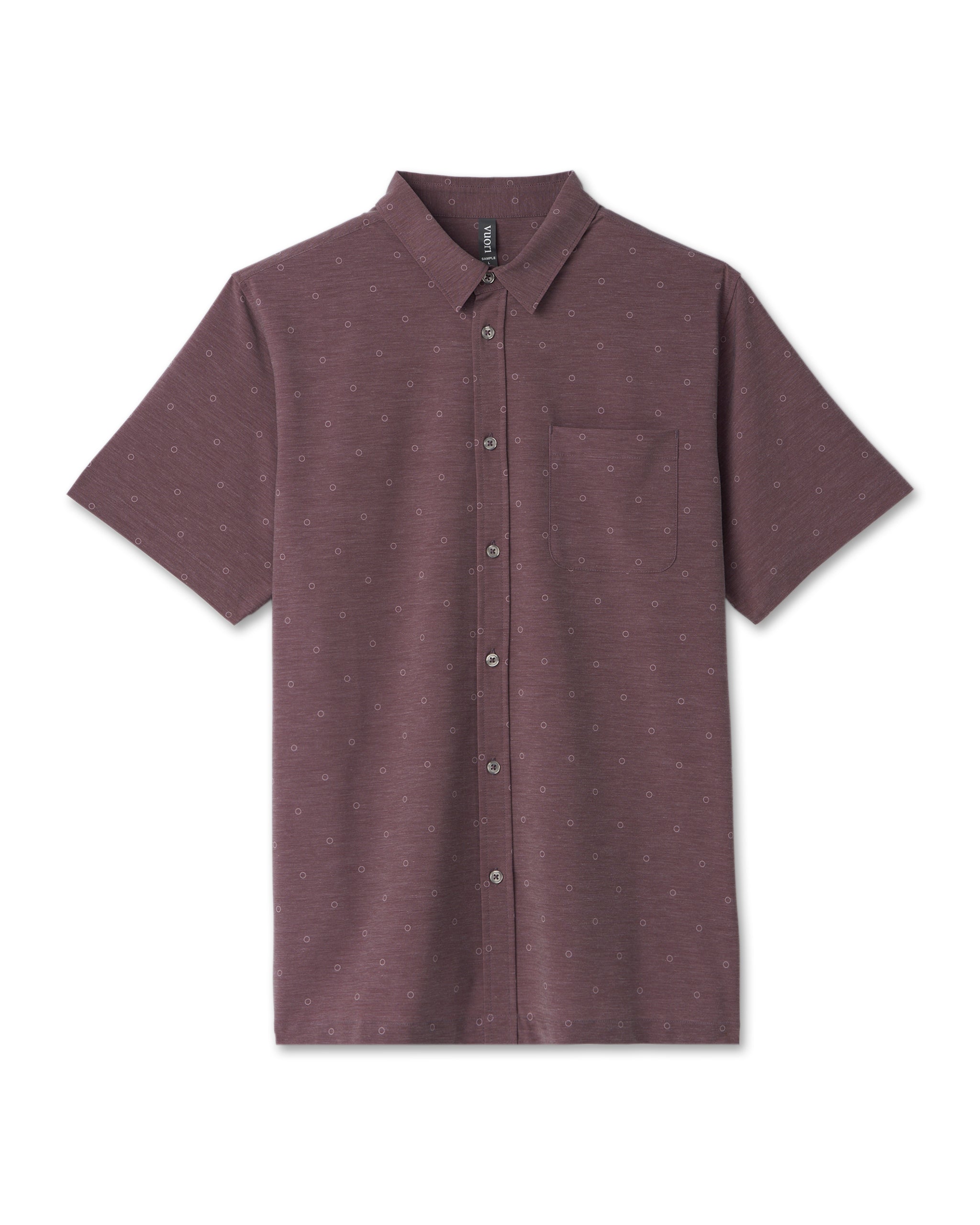 Short Sleeve Bridge Button Down | Hazel Dot
