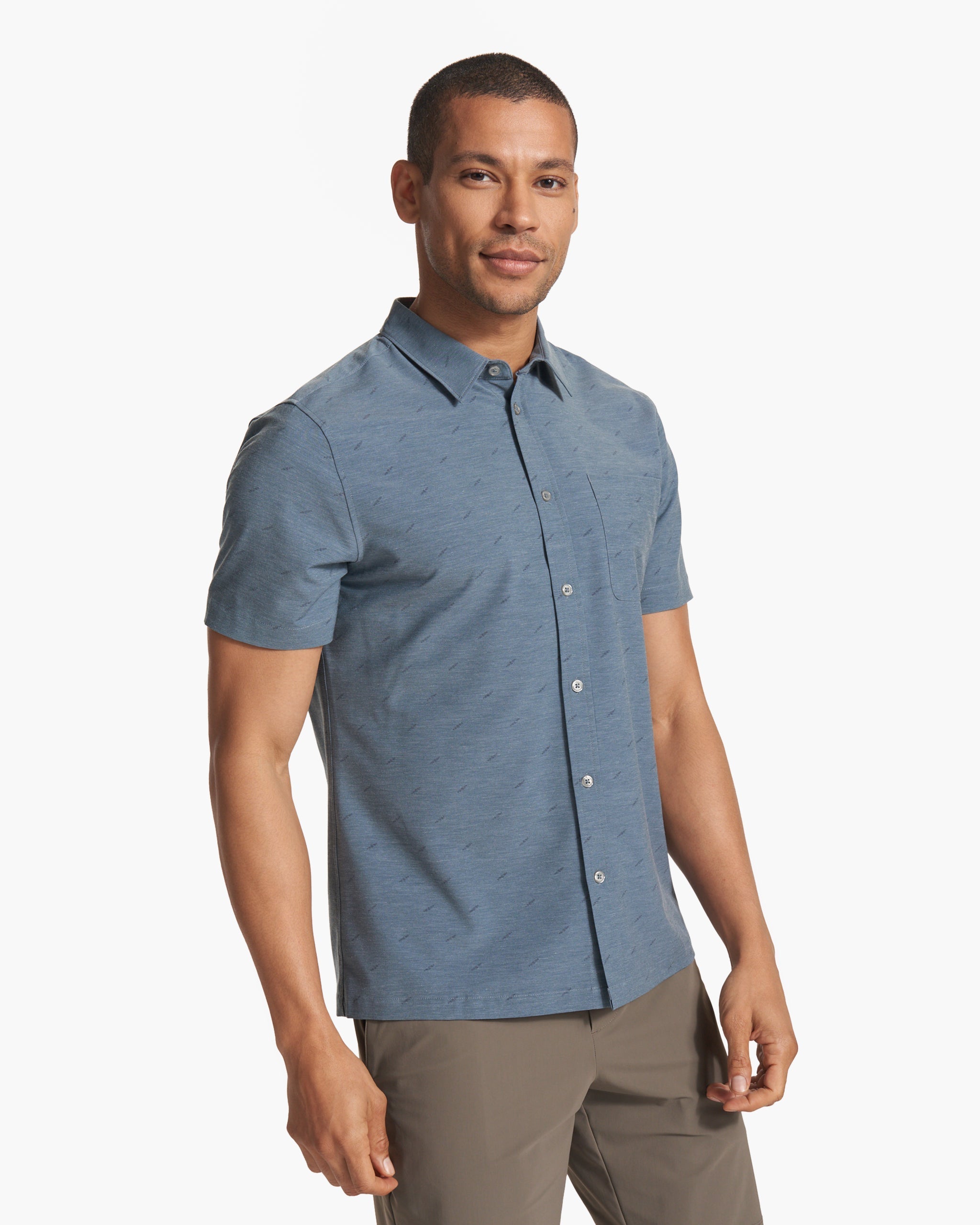 Short Sleeve Bridge Button Down | Lake Daggers