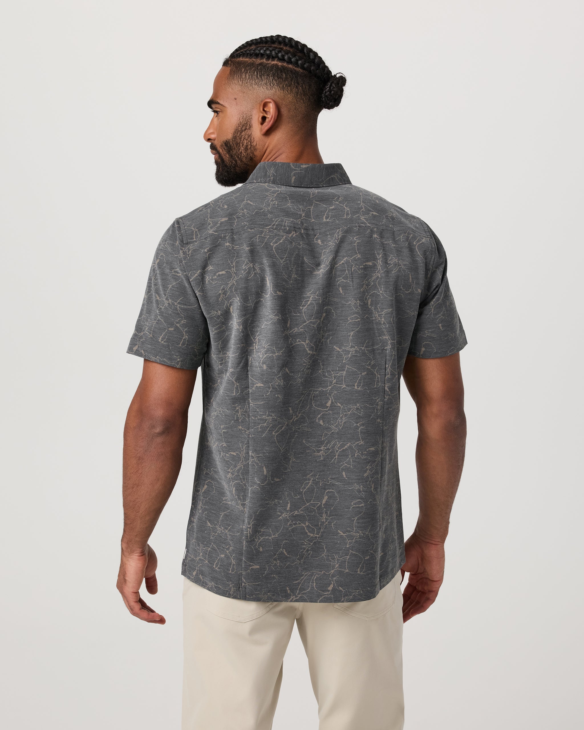 Short Sleeve Bridge Button Down | Root Drawn