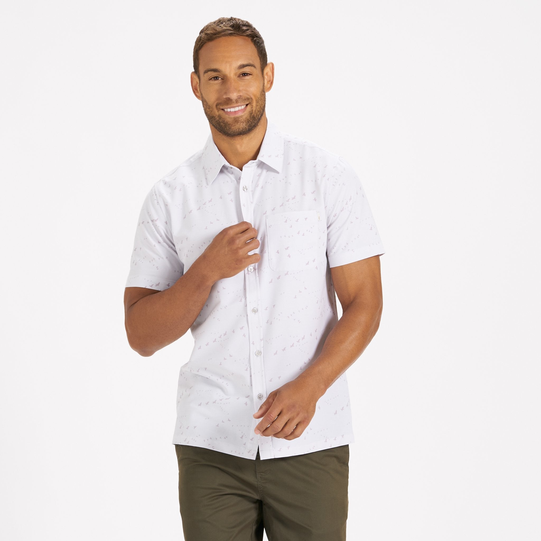 Short-Sleeve Bridge Button Down | Salt Flock