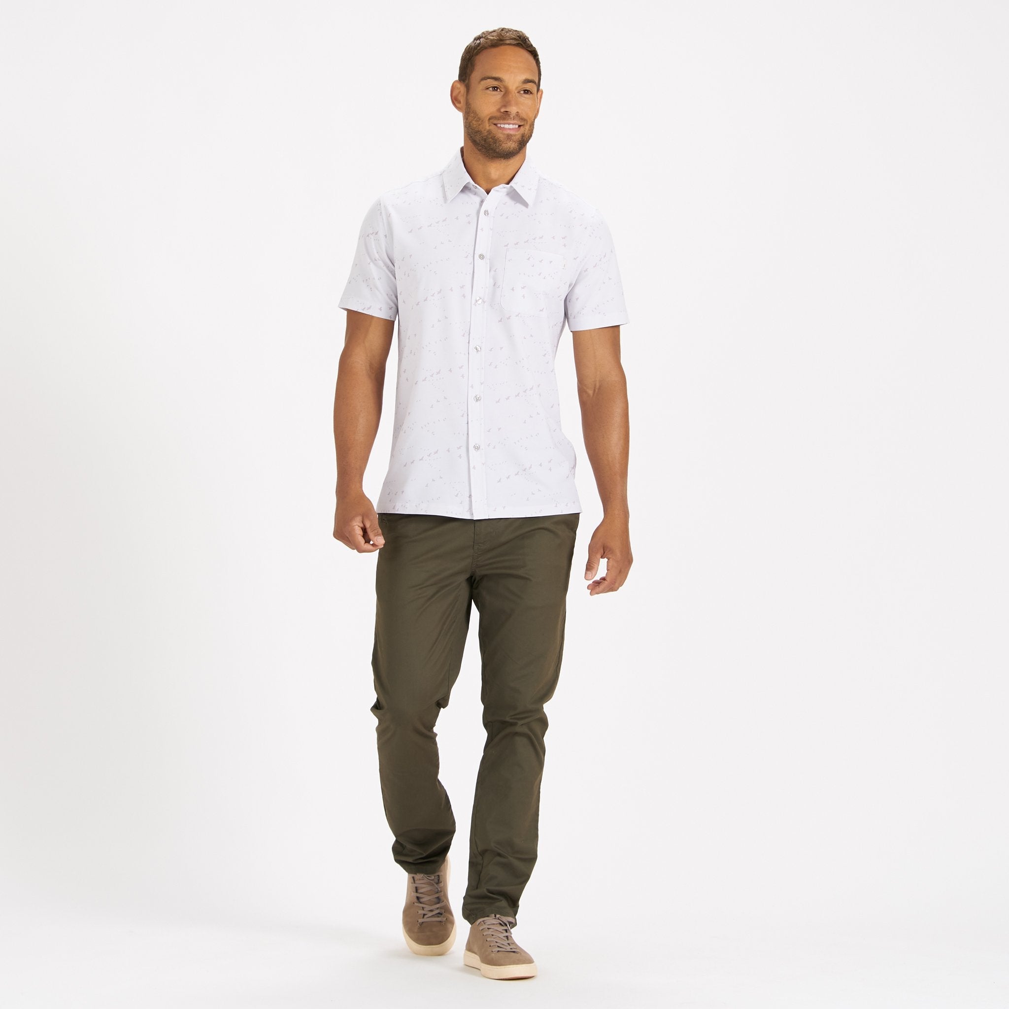 Short-Sleeve Bridge Button Down | Salt Flock