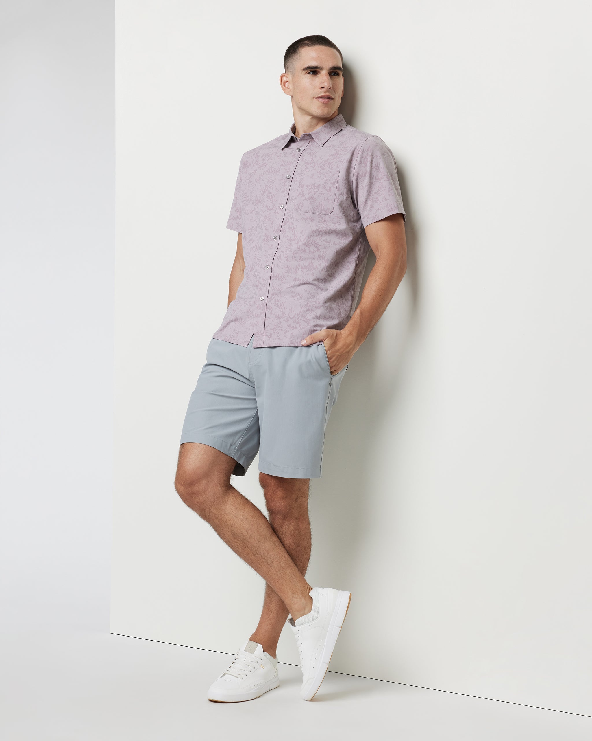 Short Sleeve Bridge Button Down | Umber Zion