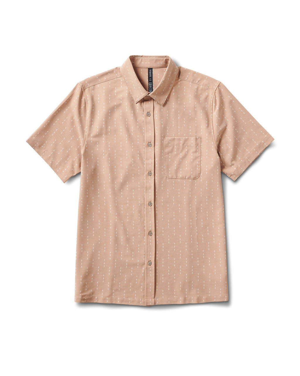 Short-Sleeve Bridge Button Down | Wheat Arrows