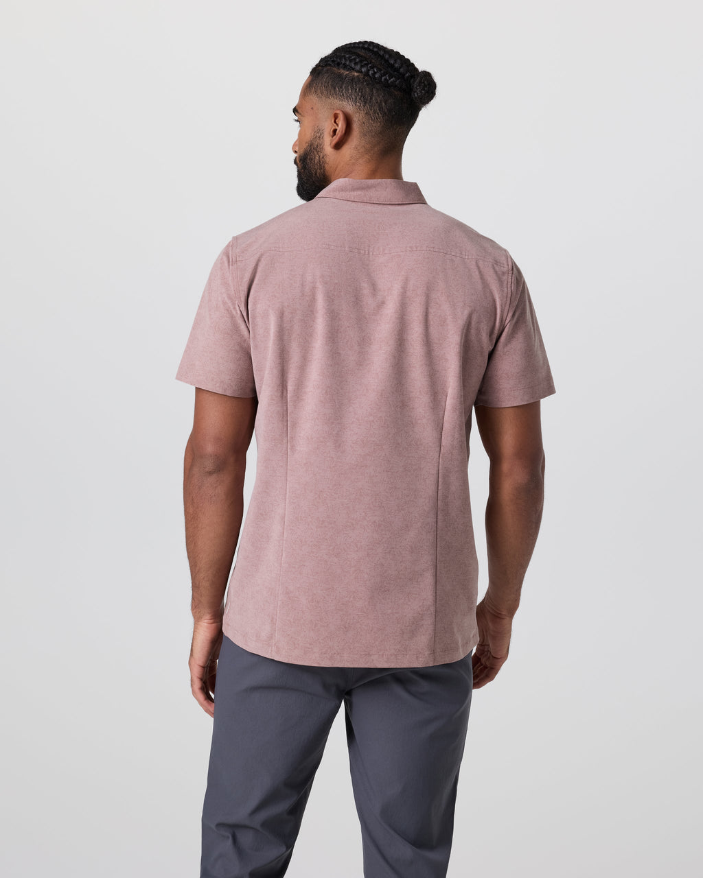 Short Sleeve Bridge Button Down | Zion Rose Water Lily