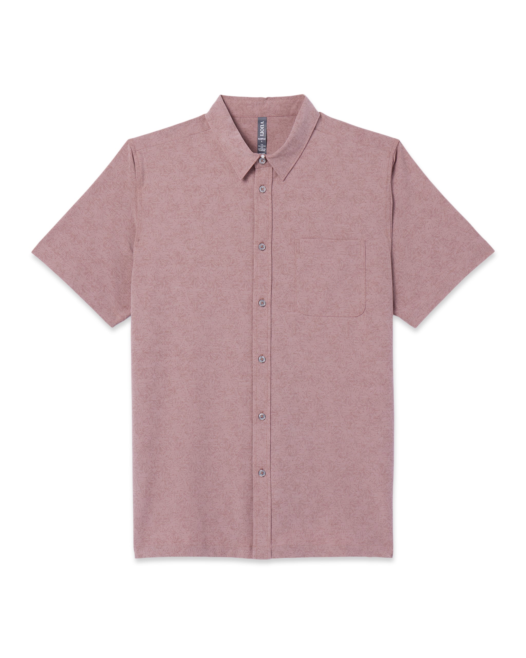 Short Sleeve Bridge Button Down | Zion Rose Water Lily