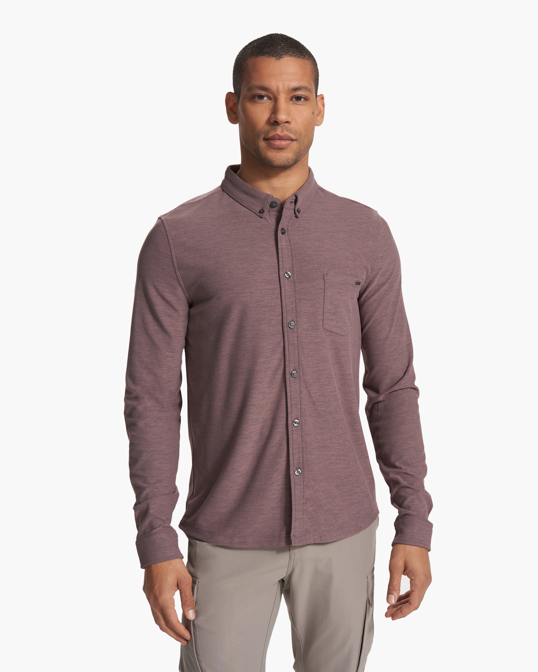 Long Sleeve Ace Button Down | Hazel