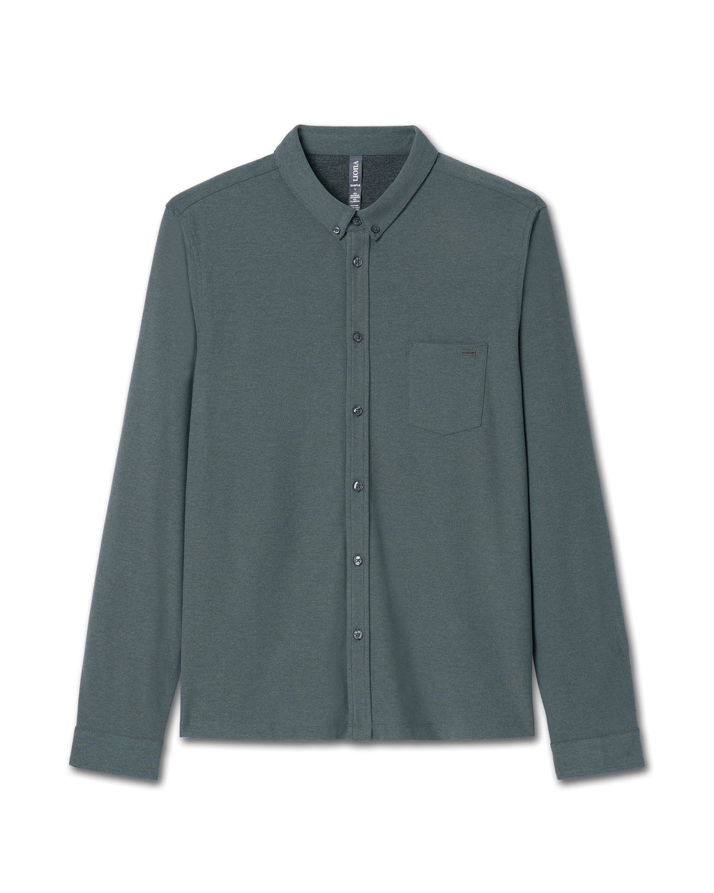 Long Sleeve Ace Button-Down | Smoked Beryl