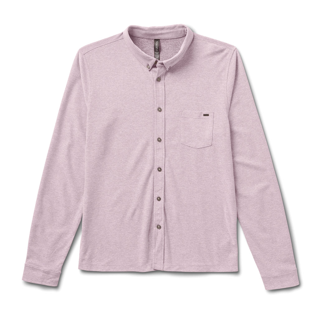 Long Sleeve Ace Button Down | Saltwater Red