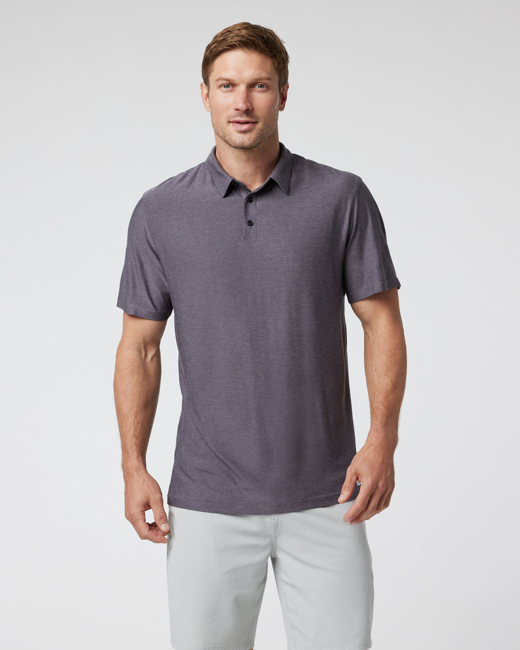 Strato Tech Polo | Port Heather