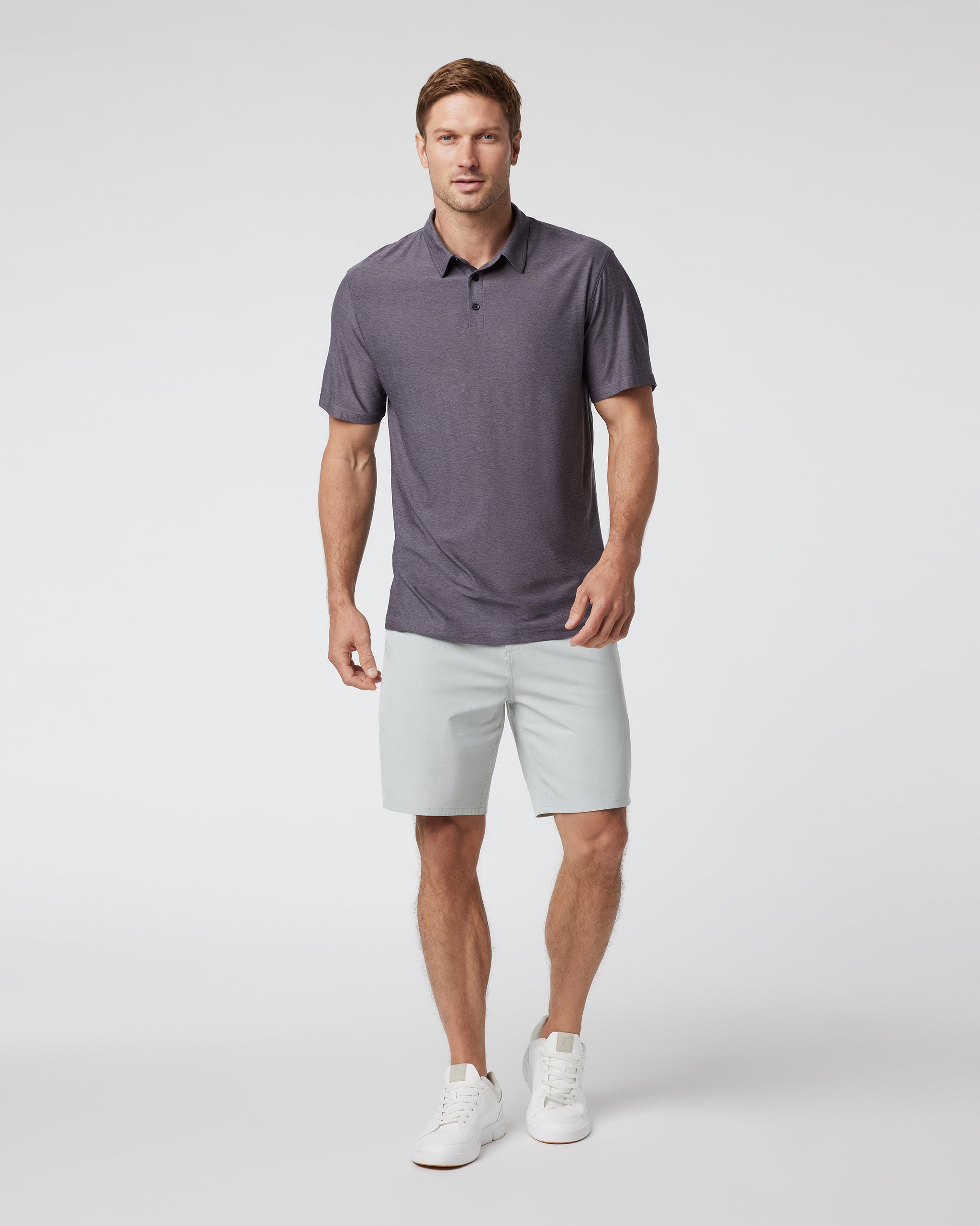 Strato Tech Polo | Port Heather