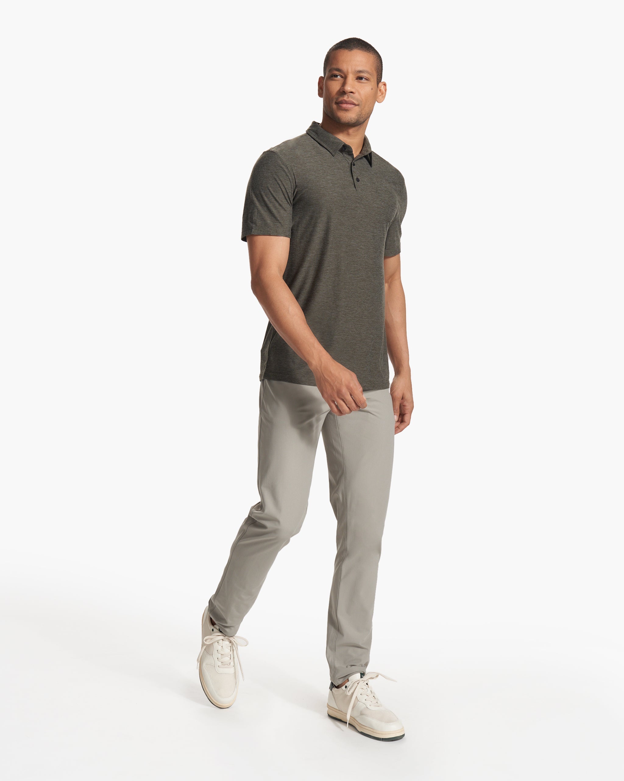 Strato Tech Polo | Balsam Heather