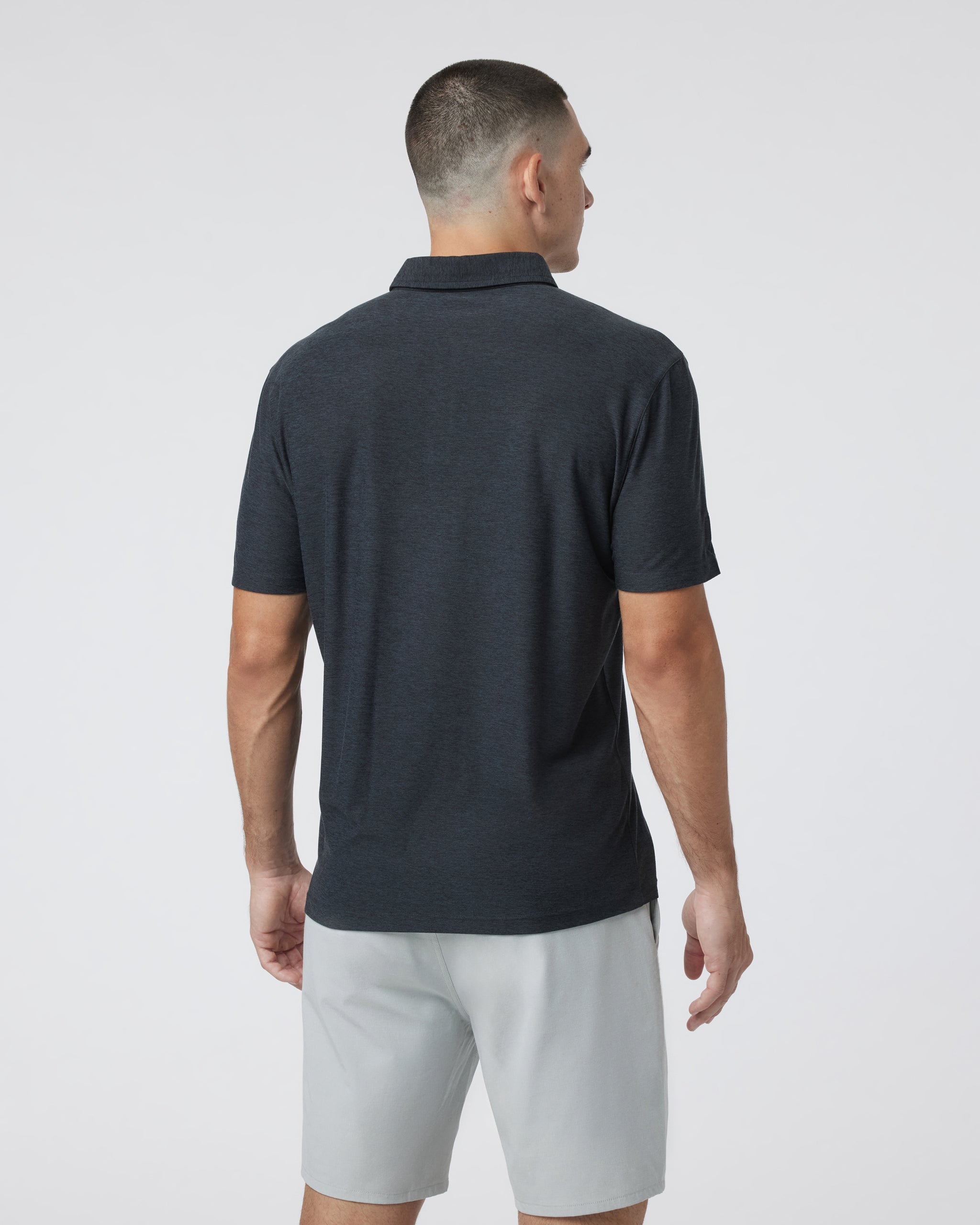 Strato Tech Polo | Charcoal Heather