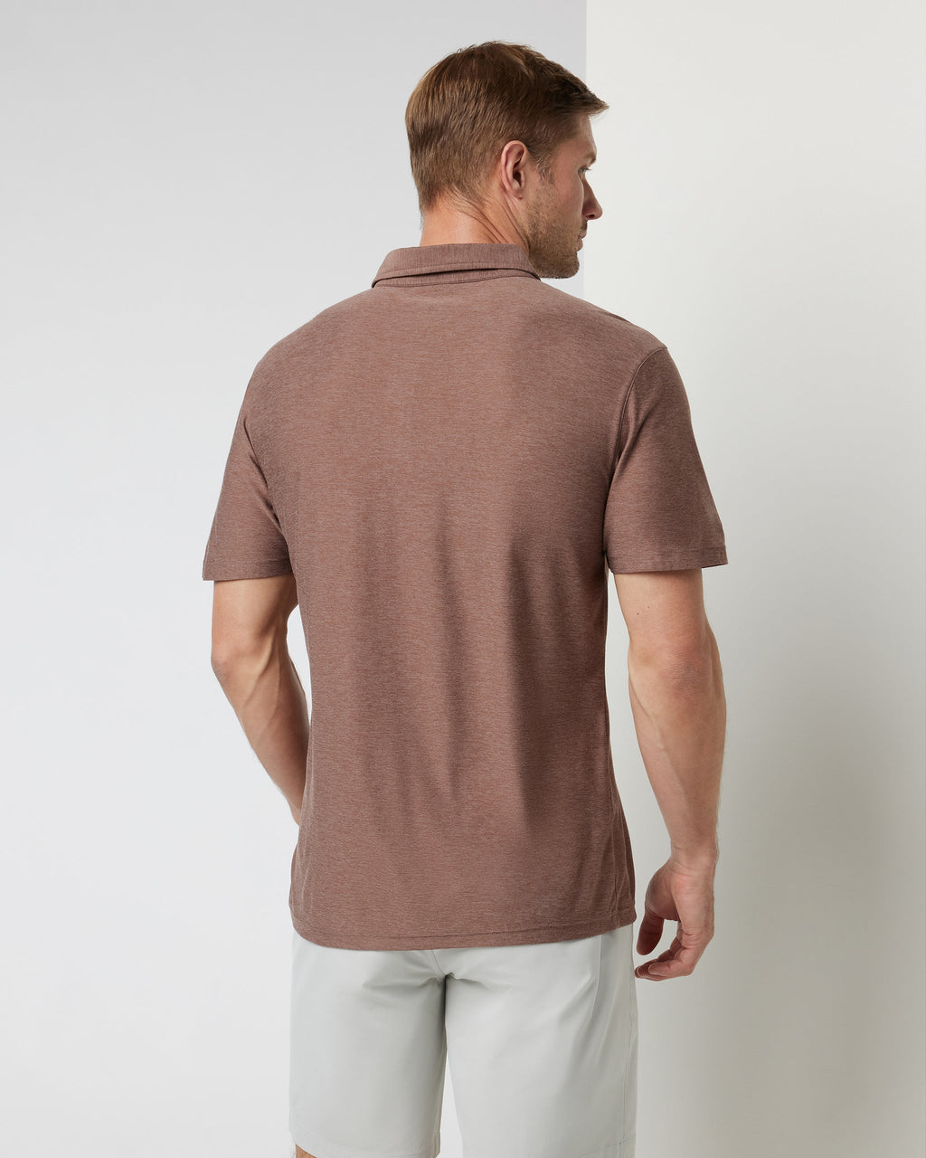 Strato Tech Polo | Clove Heather
