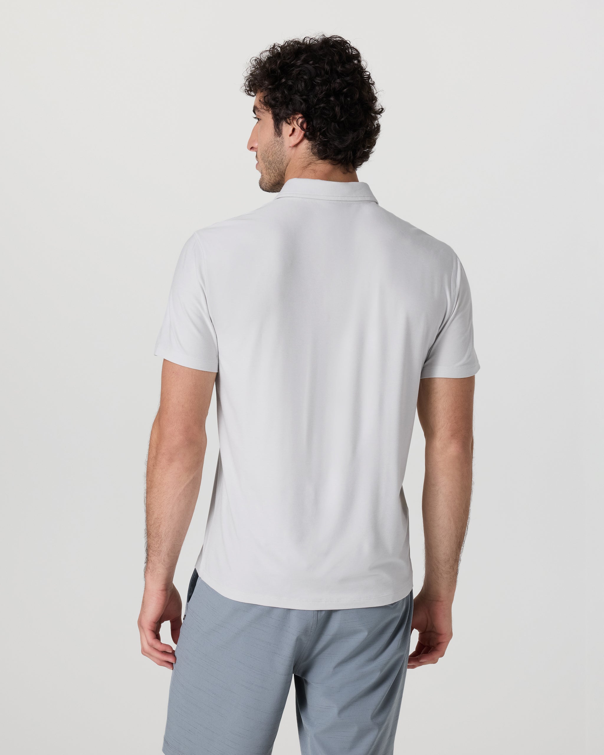 Strato Tech Polo | Frost Grey Heather