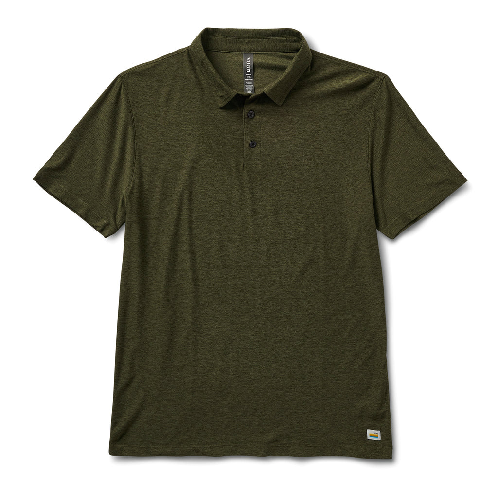 Strato Tech Polo | Forest Heather
