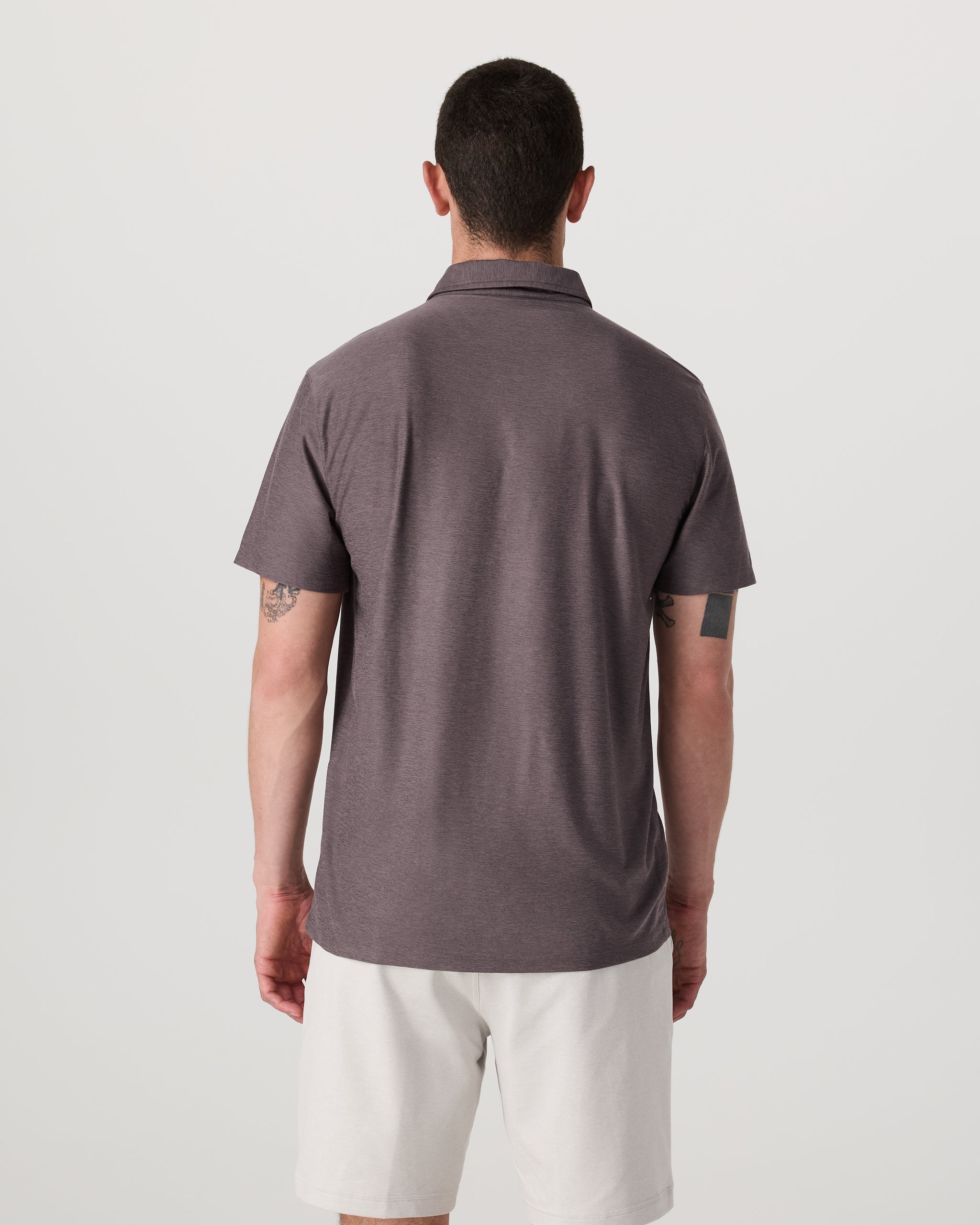 Strato Tech Polo | Huckleberry Heather