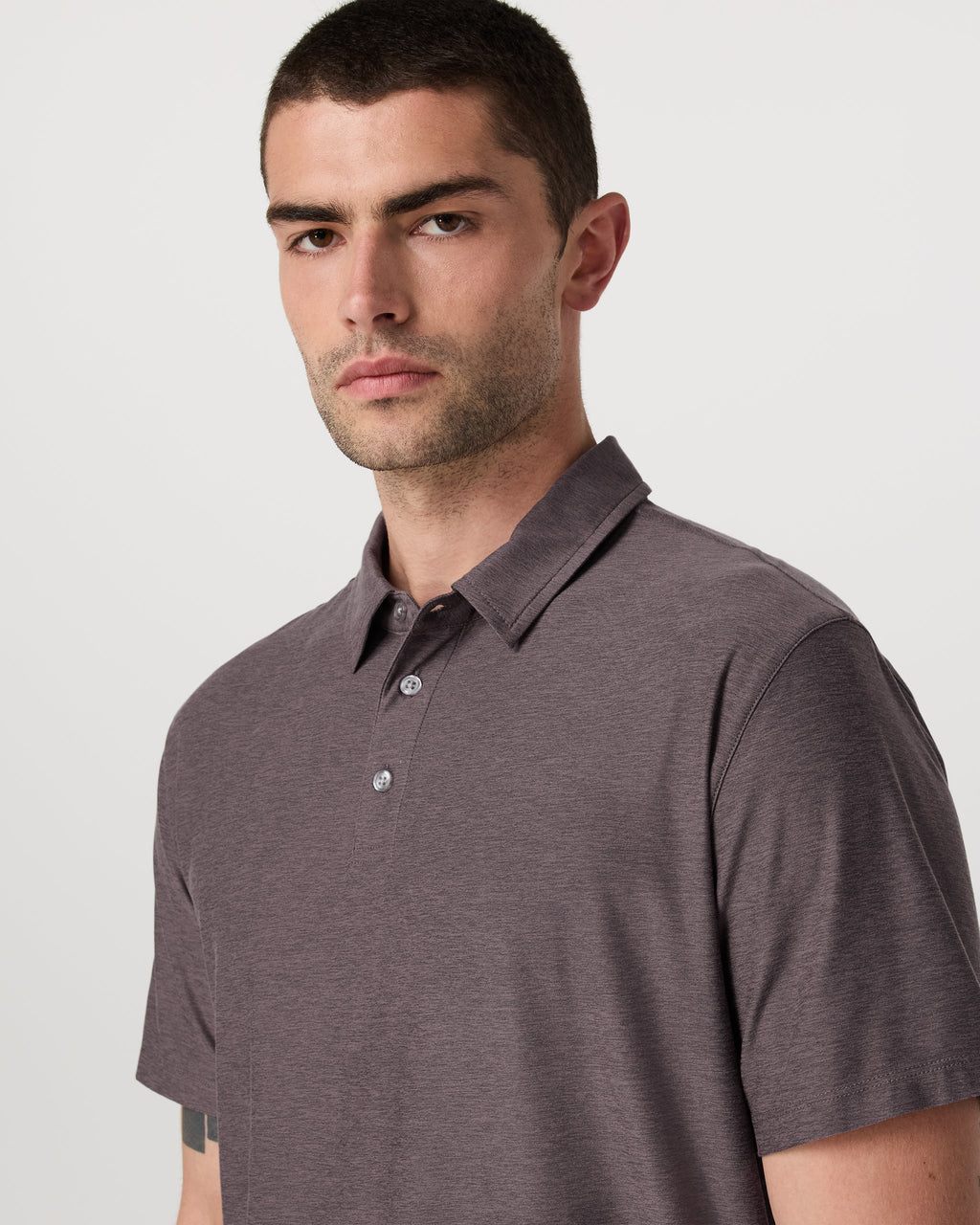 Strato Tech Polo | Huckleberry Heather