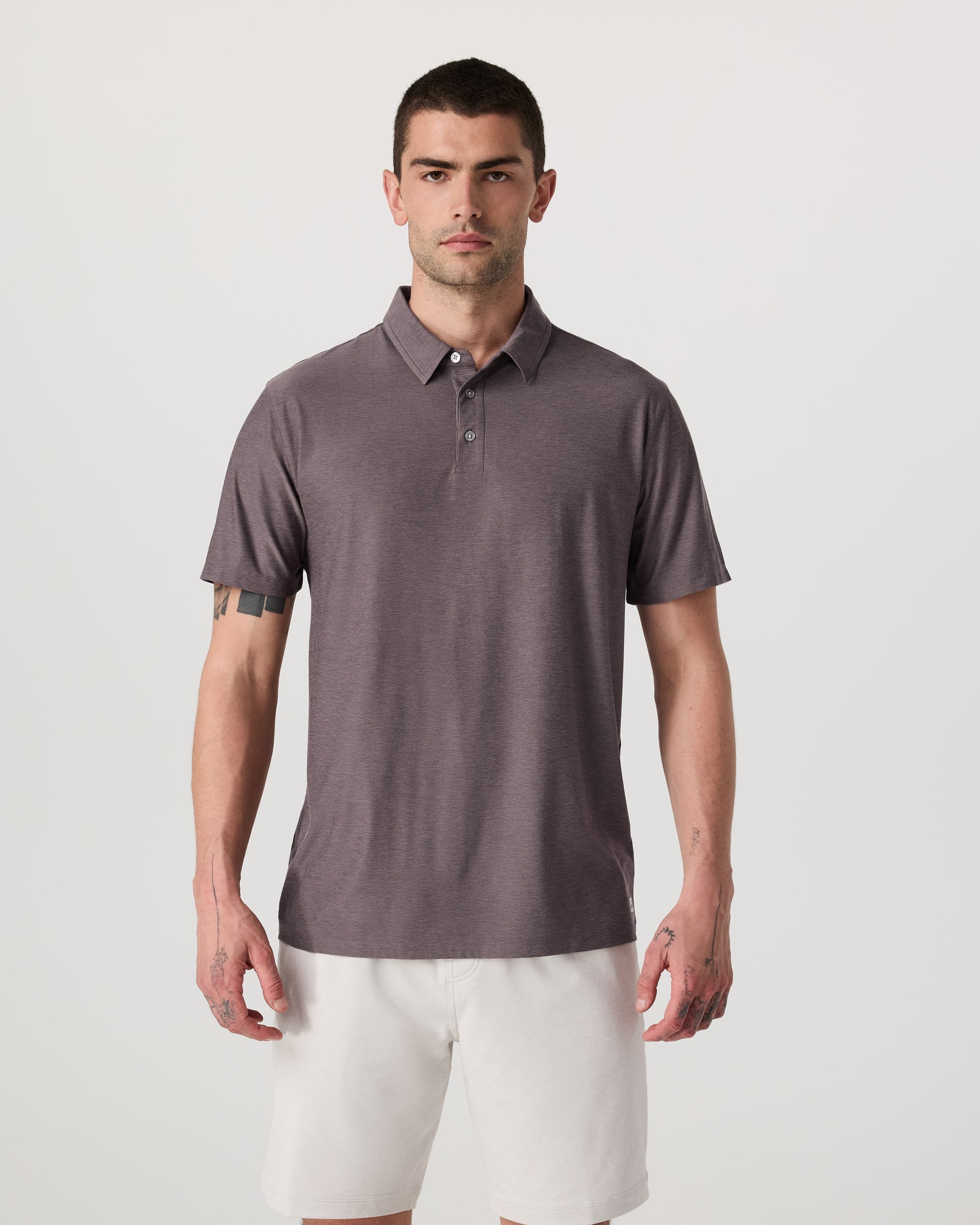 Strato Tech Polo | Huckleberry Heather