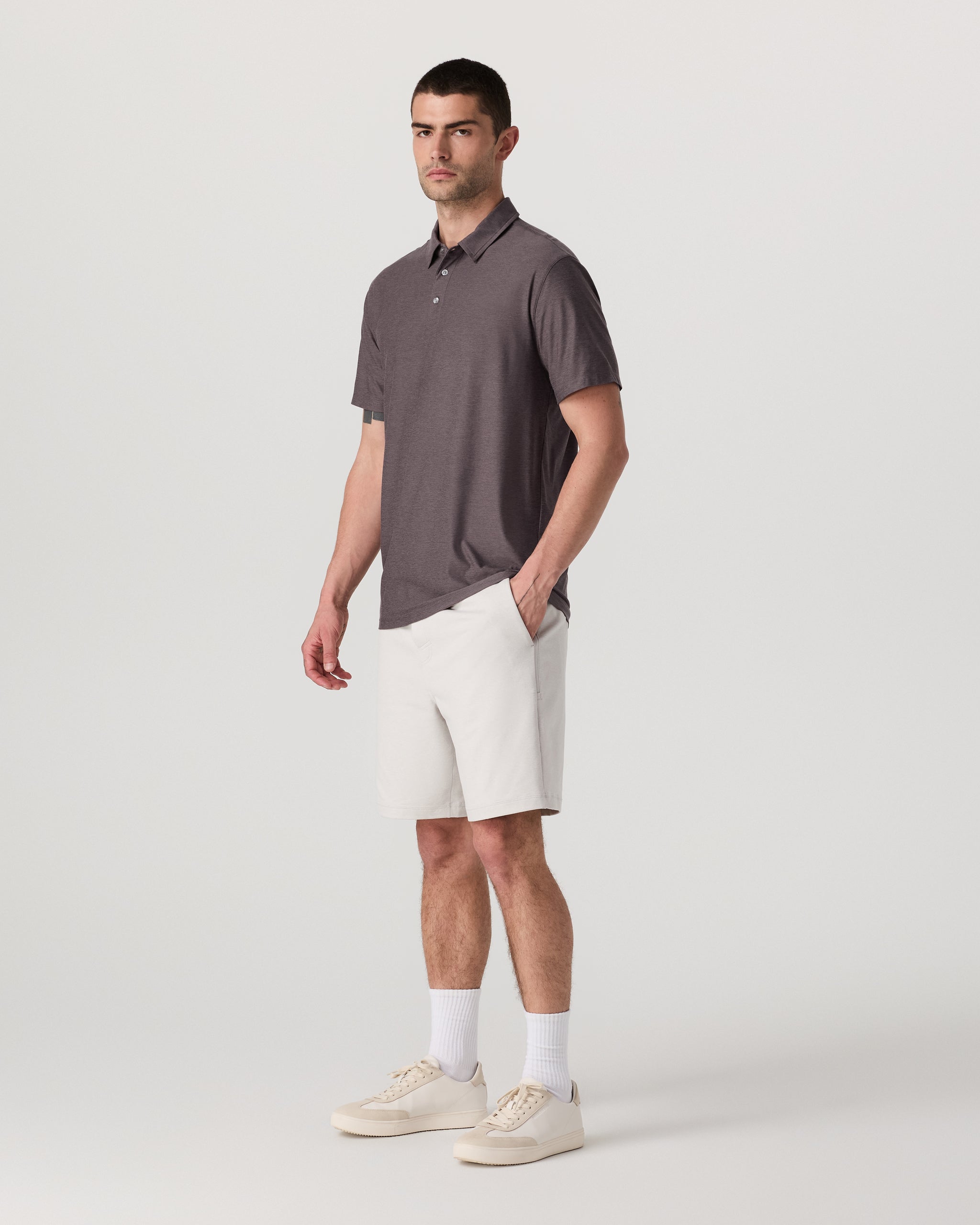Strato Tech Polo | Huckleberry Heather